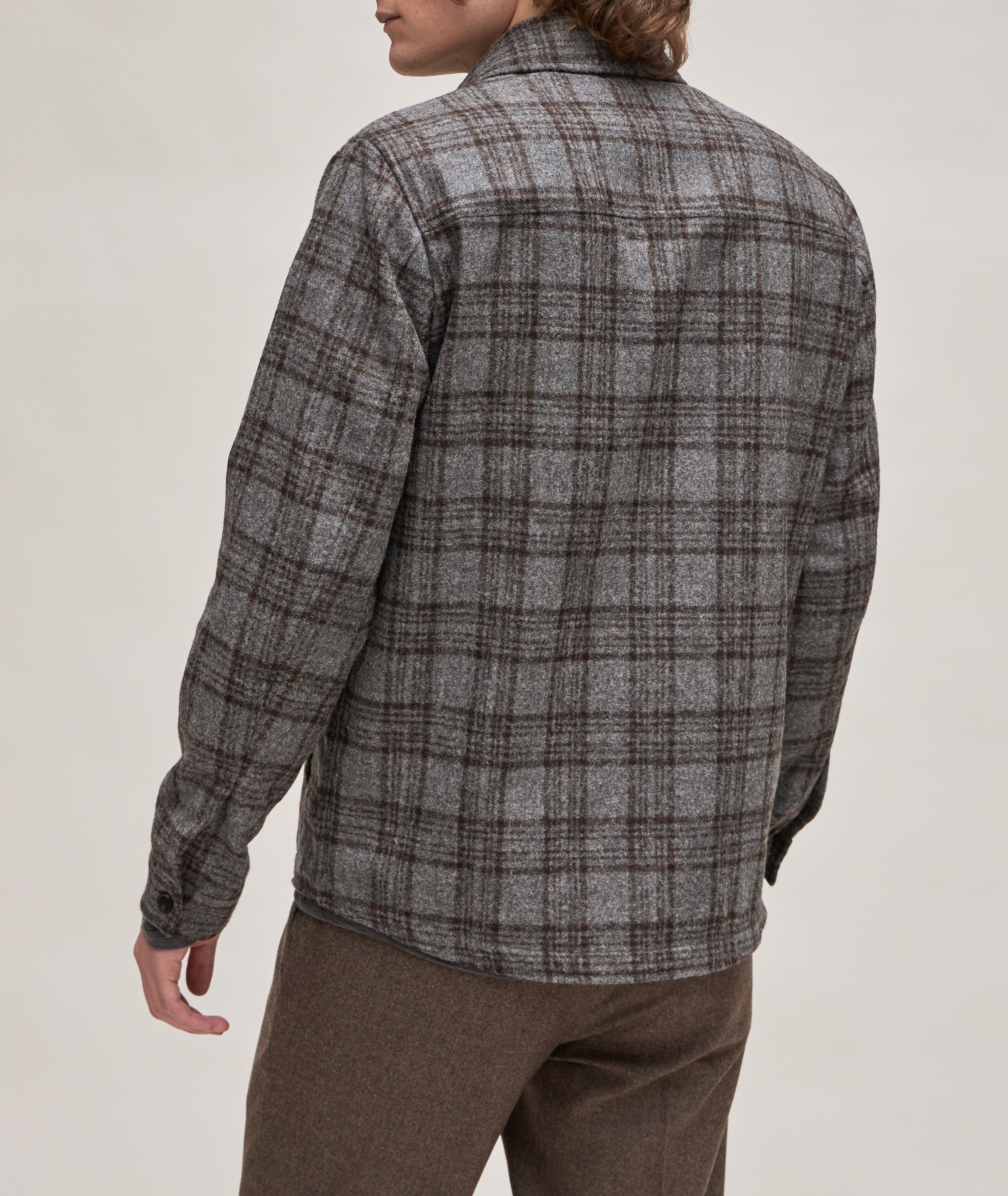 Brera Classic Baby Alpaca Wool-Cashmere Blend Swacket image 2