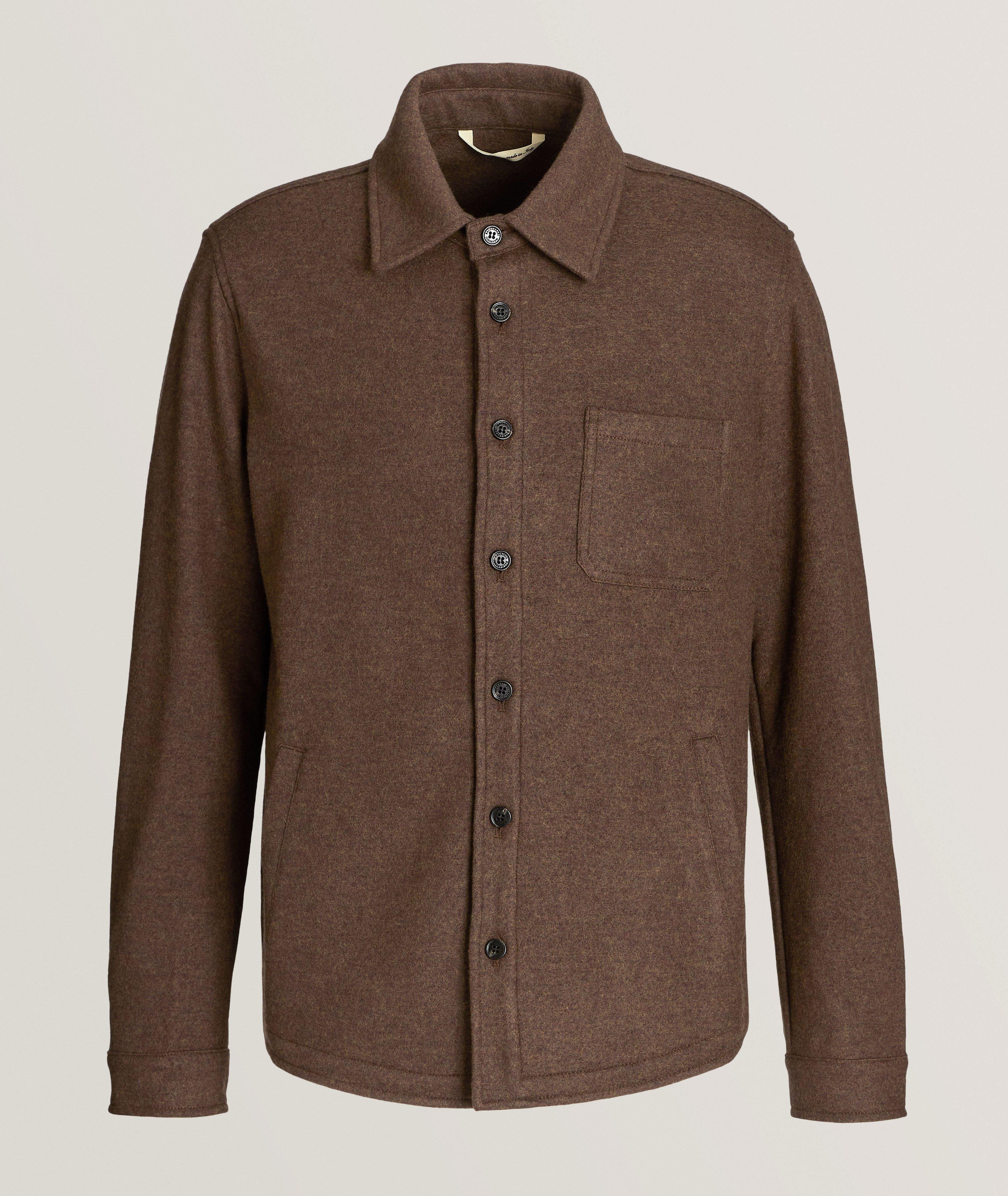 Virgin Wool Overshirt