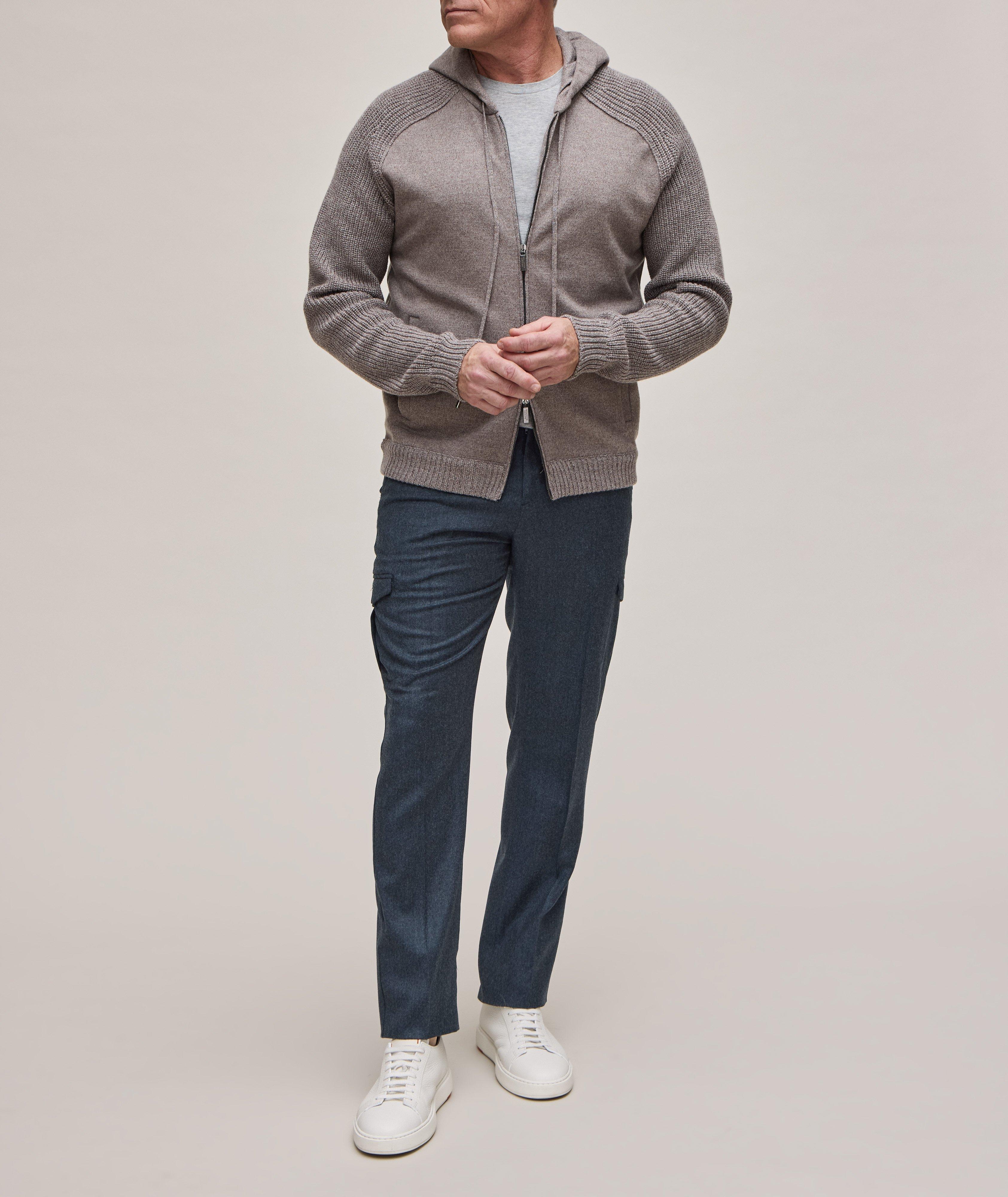 Pantalon cargo en laine vierge image 3