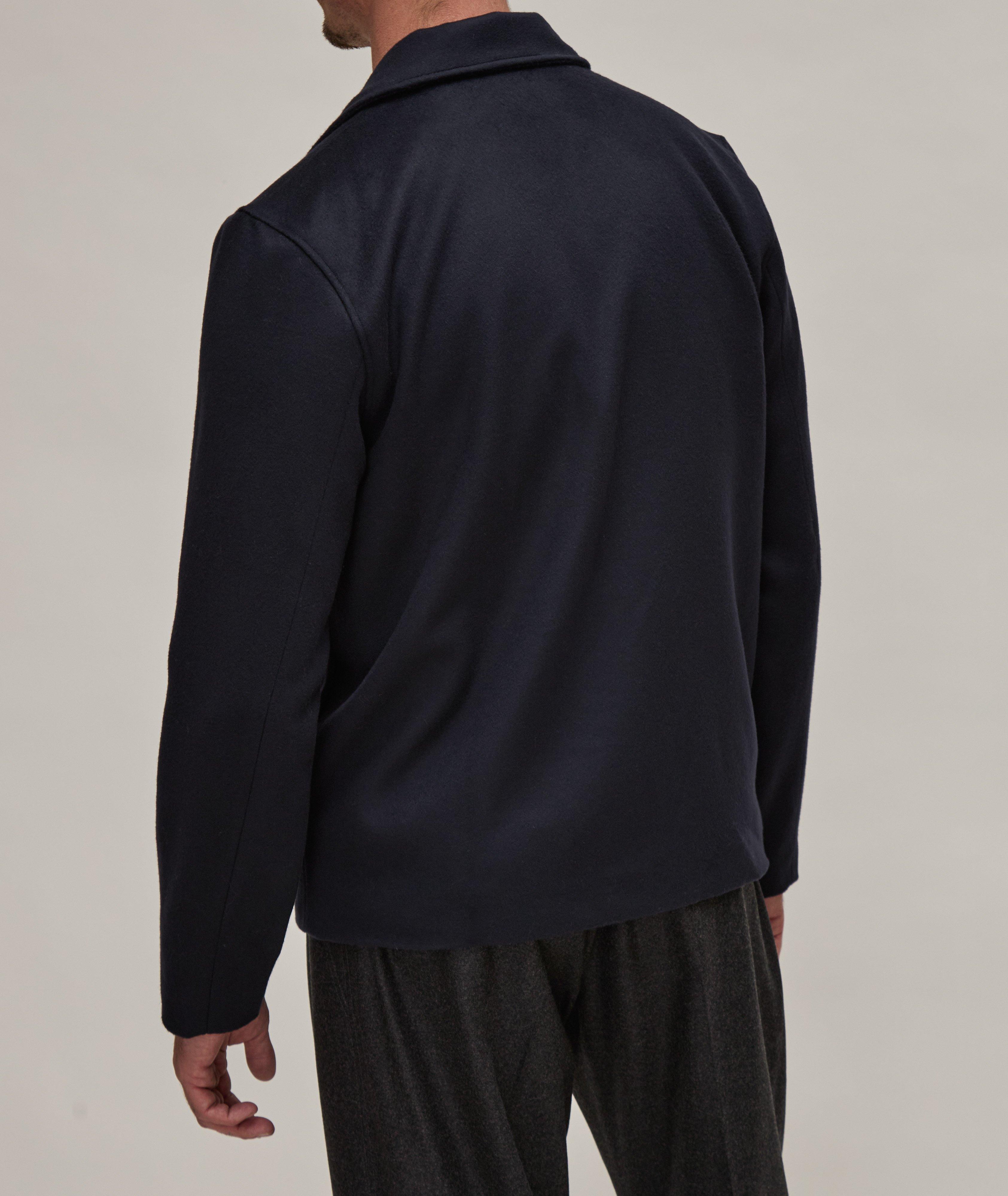 Harrison Virgin Wool-Cashmere Felt Overshirt image 2