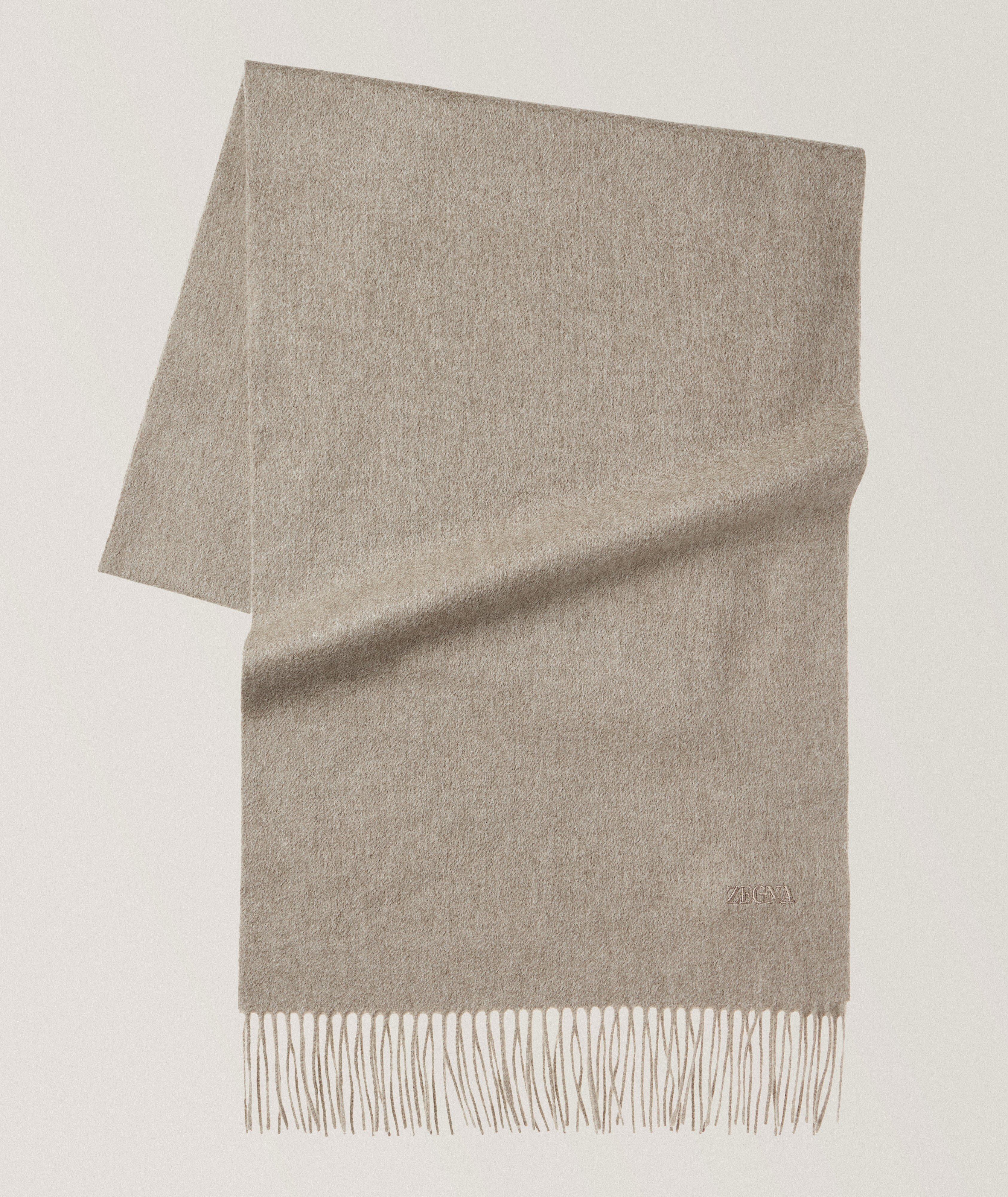 Fringed Oasi Cashmere Scarf  image 0