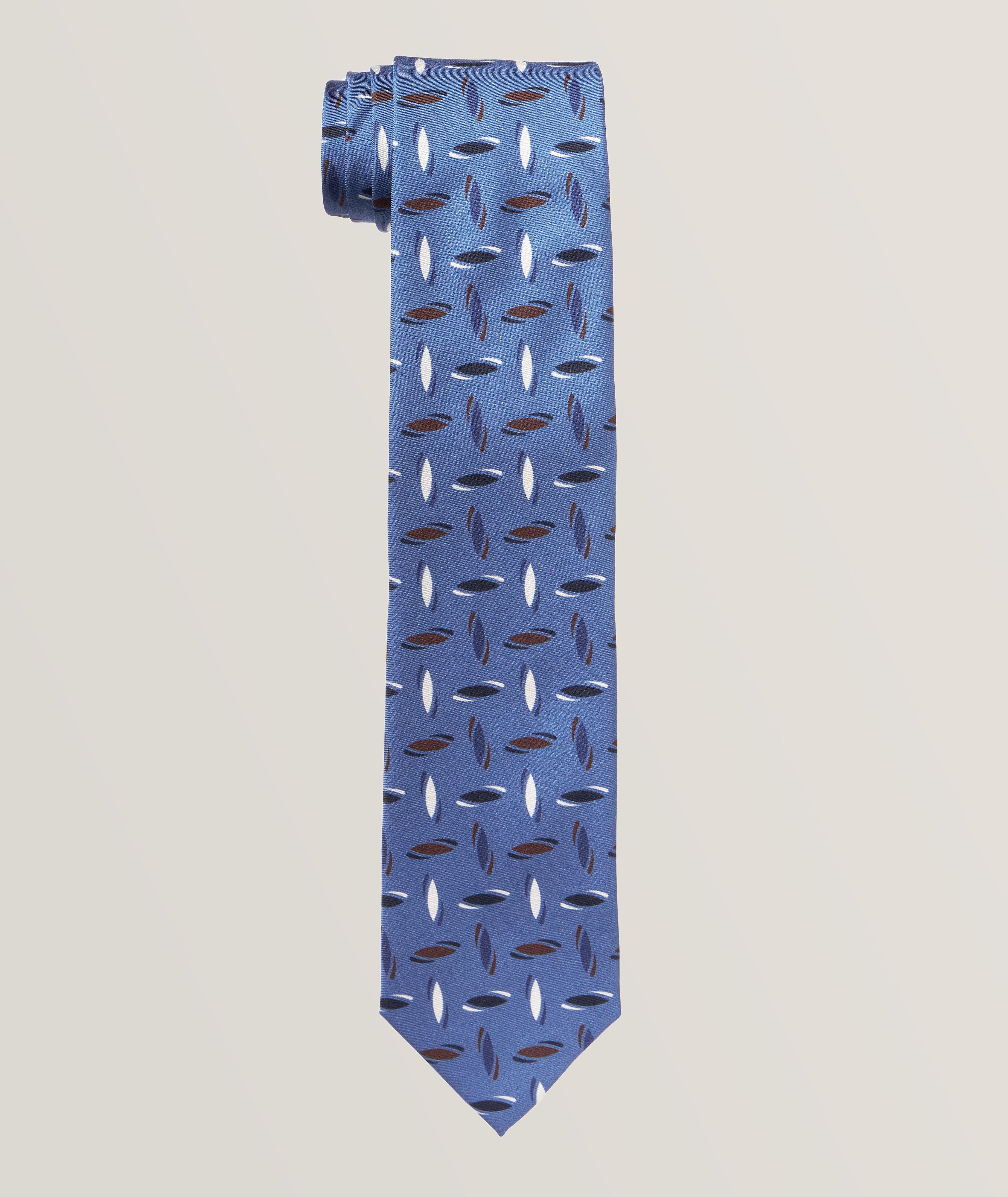 Neat Pattern Silk Tie