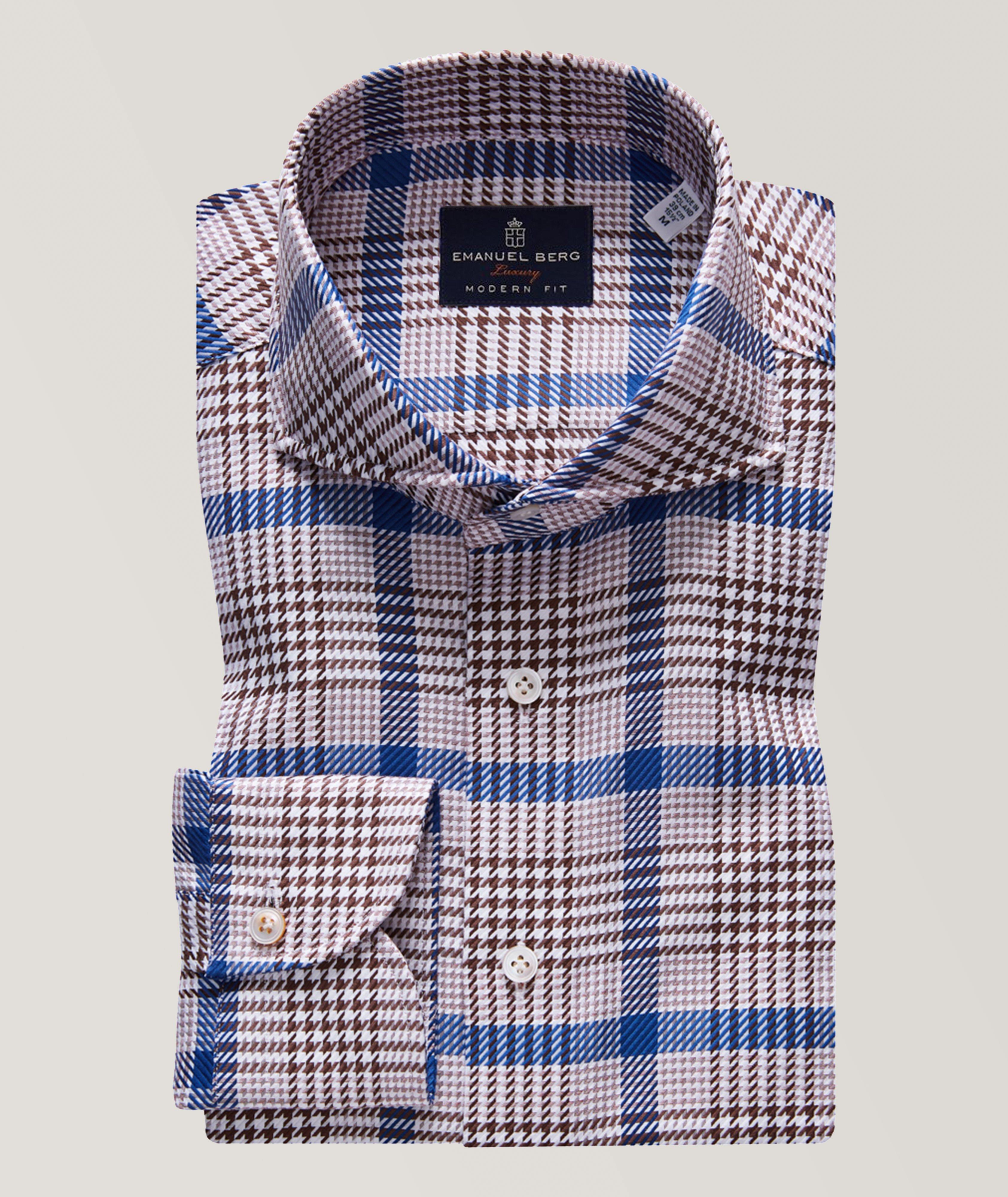 Luxury Premium Plaid Dobby Shirt image 0