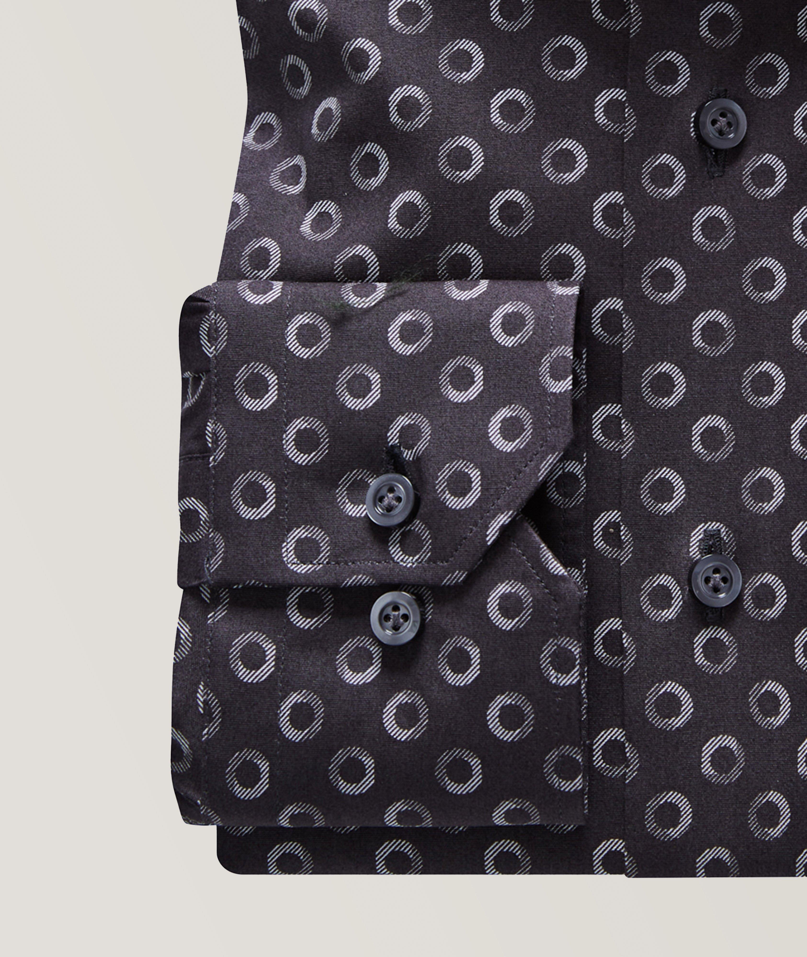 Luxury Circle Stretch-Cotton Dress Shirt image 2