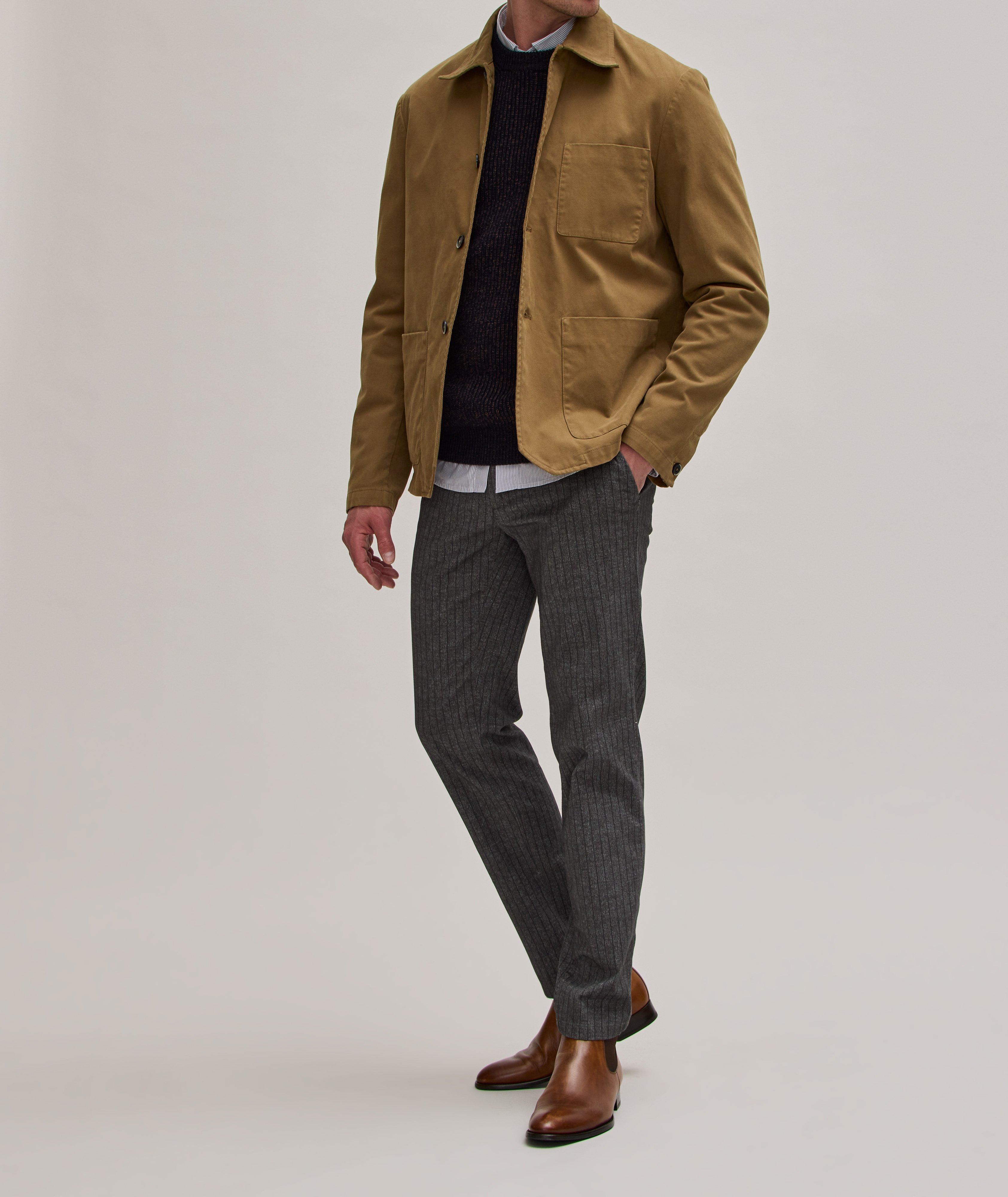 Stretch-Cotton Chore Jacket image 3