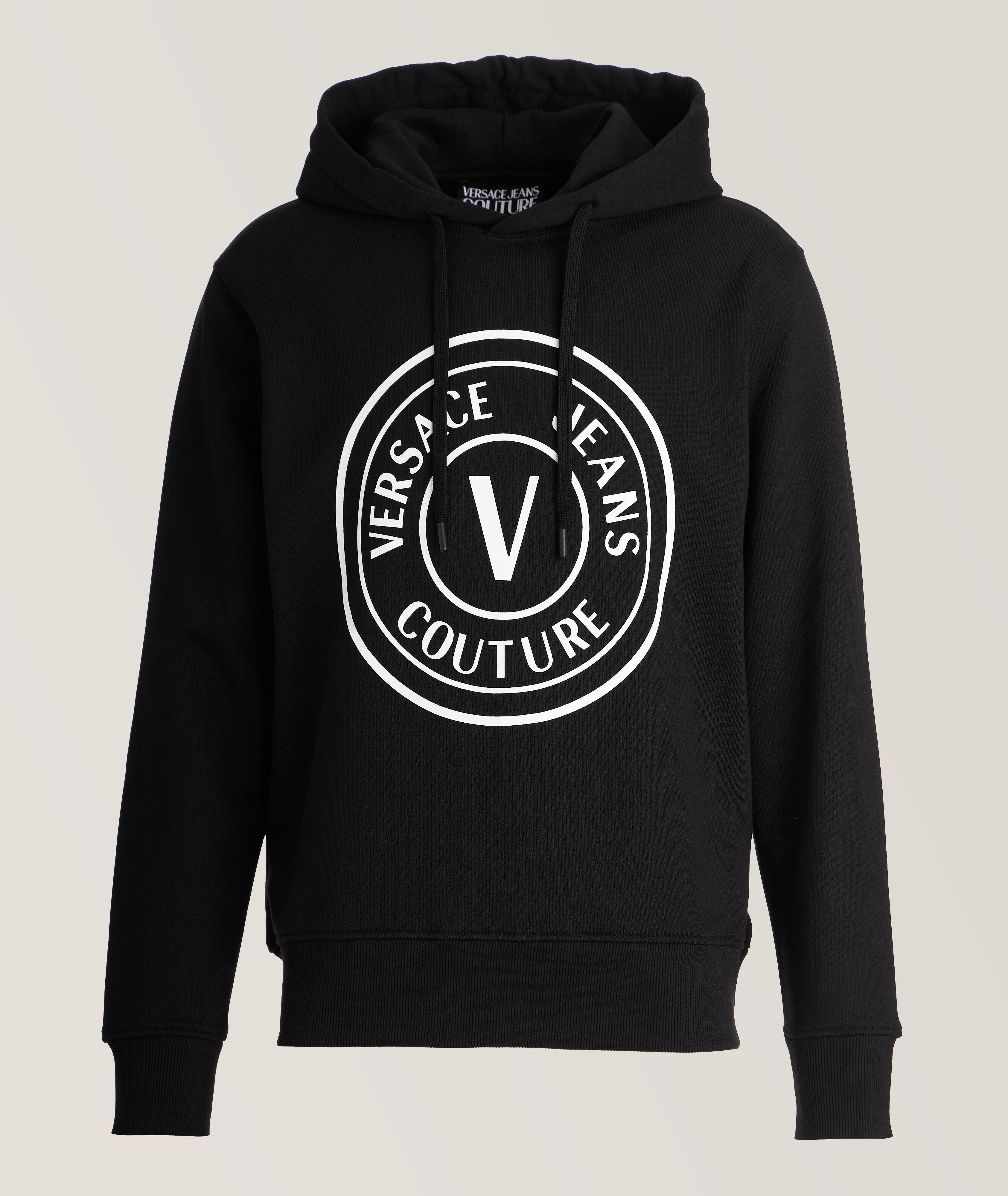 Logo Cotton Hooded Sweater image 0