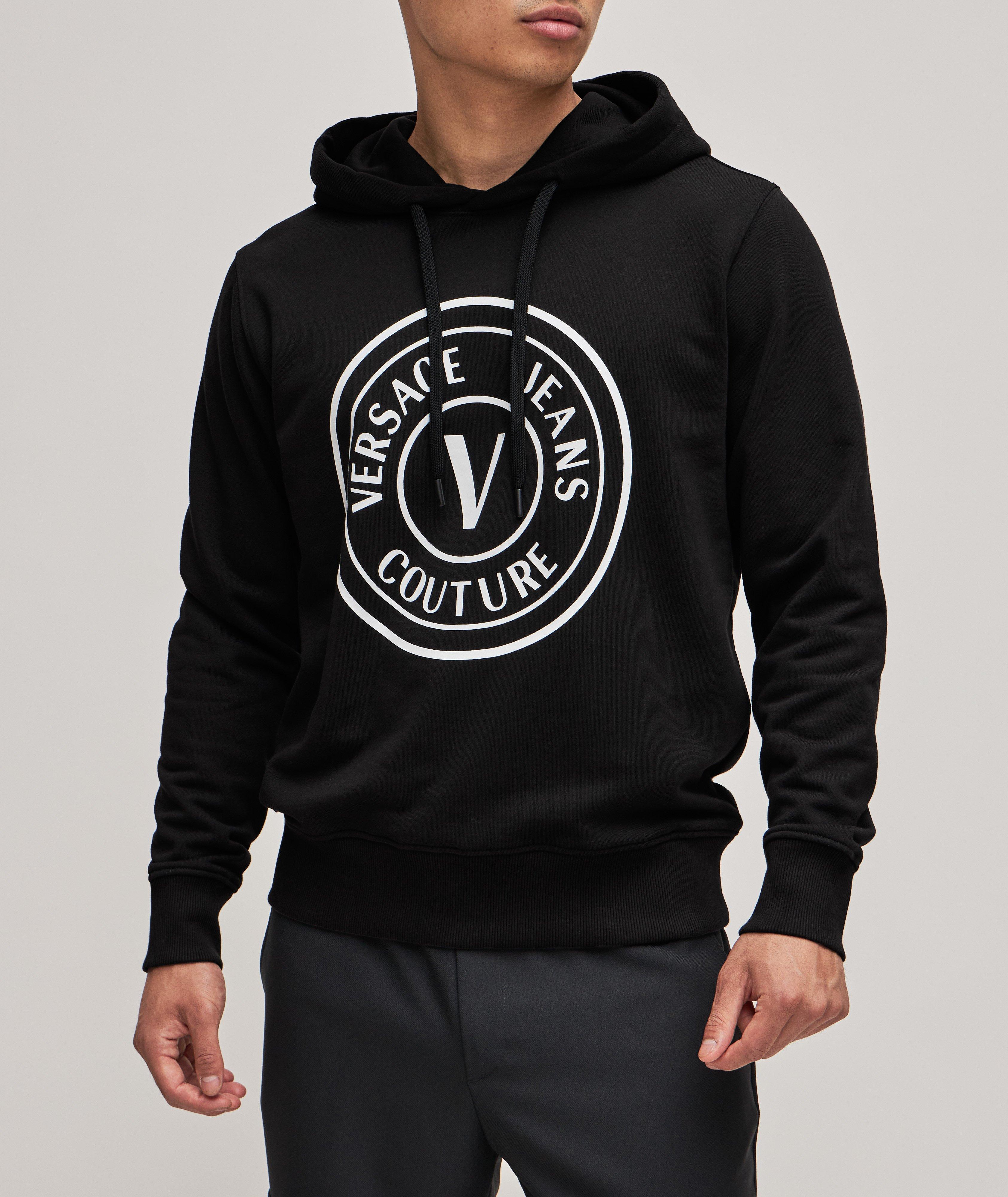 Logo Cotton Hooded Sweater image 1