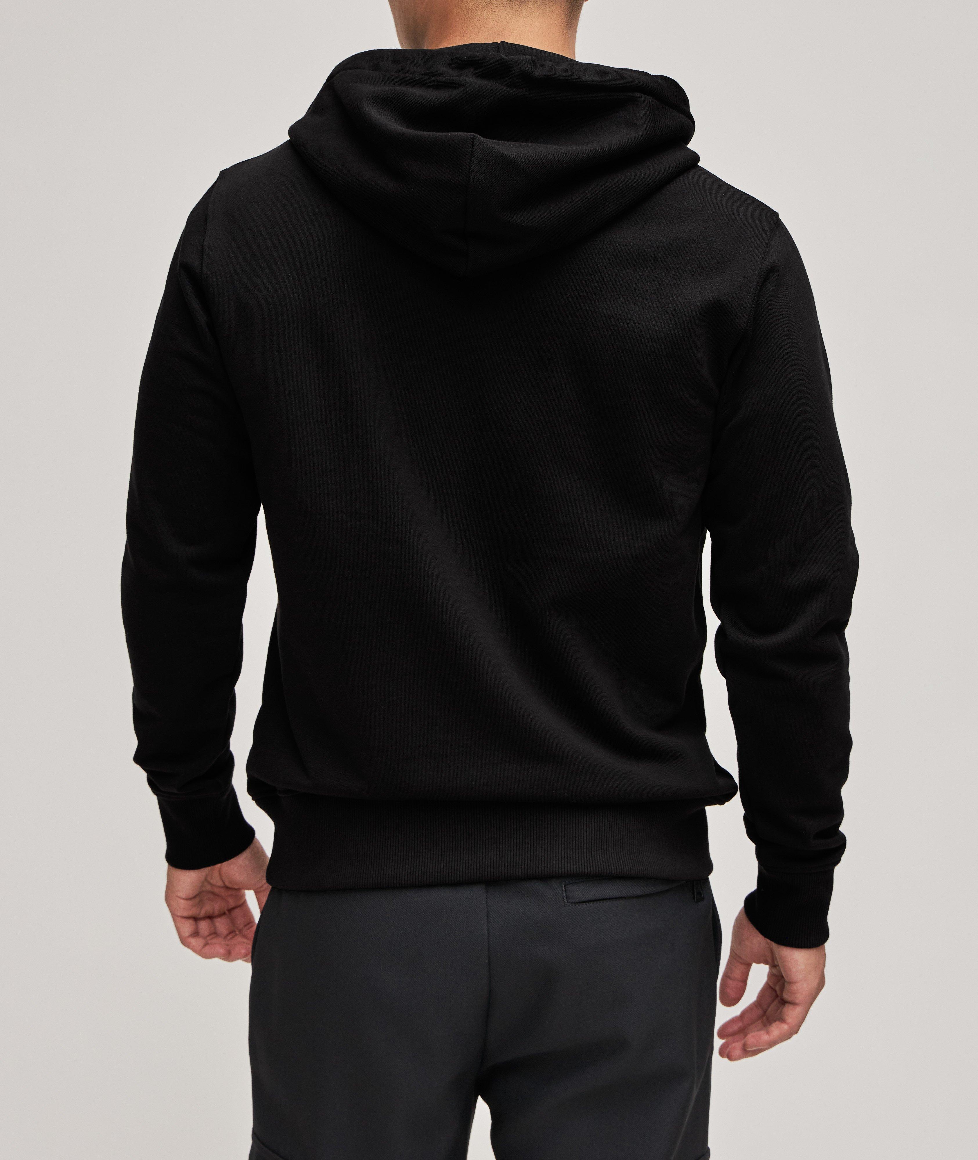 Logo Cotton Hooded Sweater image 2