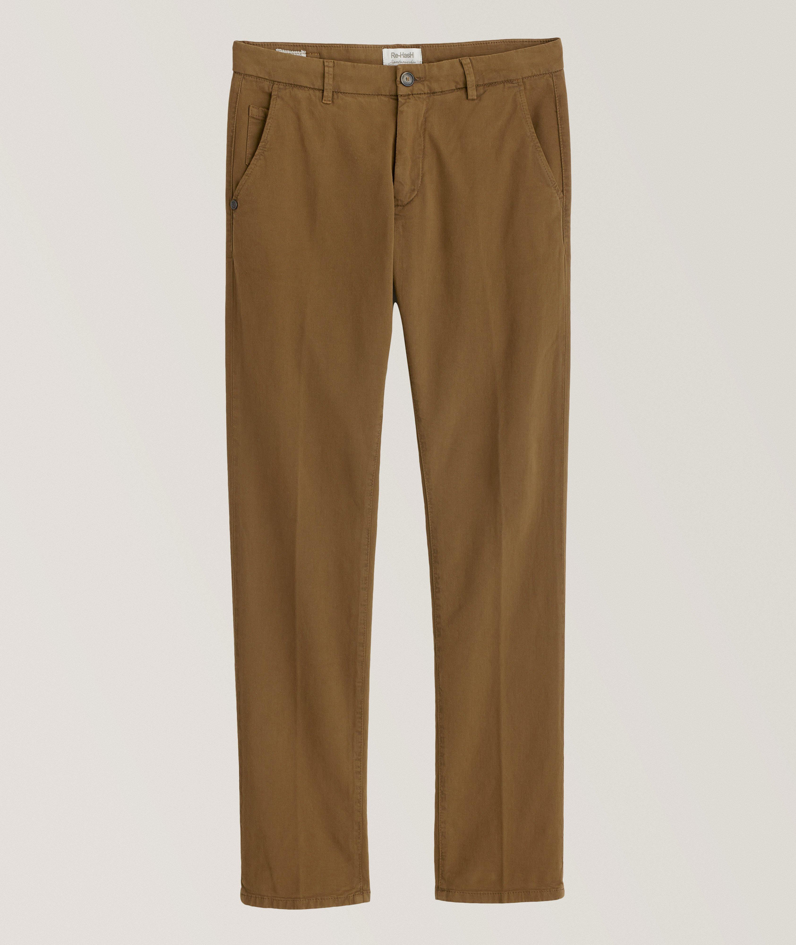 Rubens Sportswear Chic Stretch-Cotton Blend Pants image 0