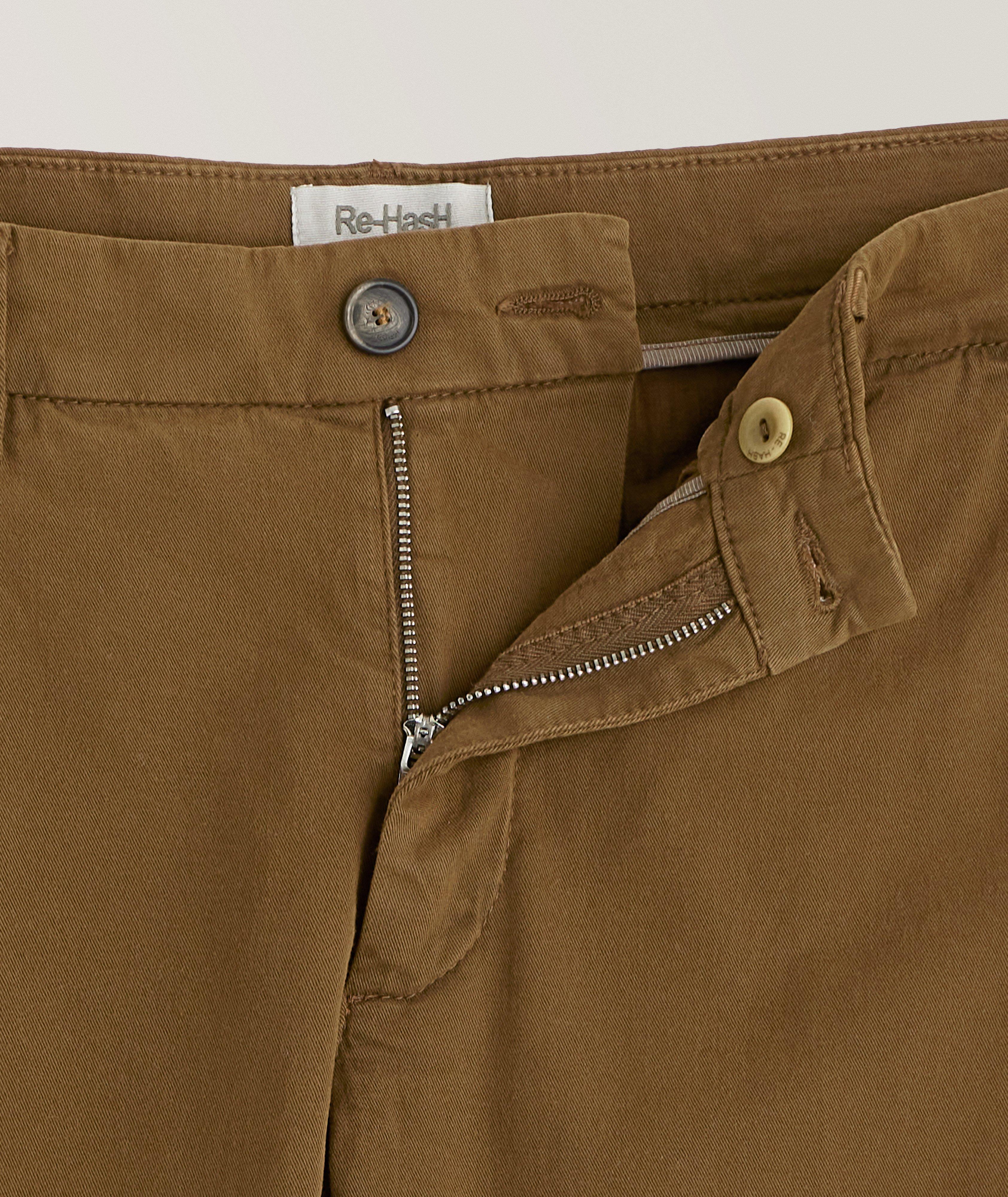 Rubens Sportswear Chic Stretch-Cotton Blend Pants image 1