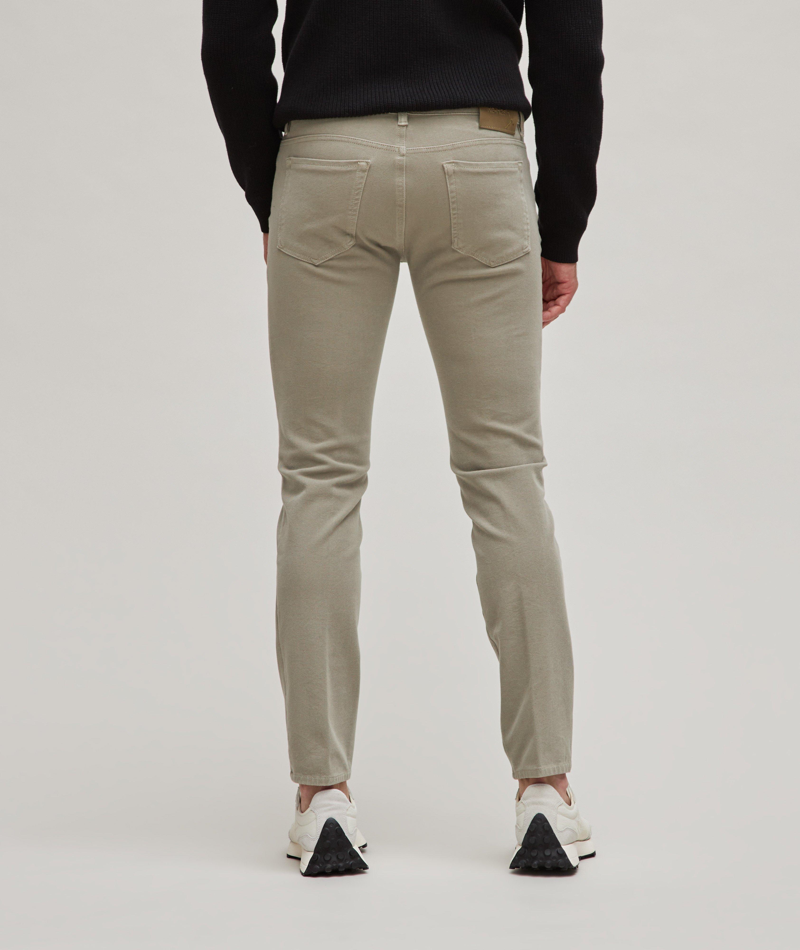 Rubens Sportswear Chic Stretch-Cotton Blend Pants image 3