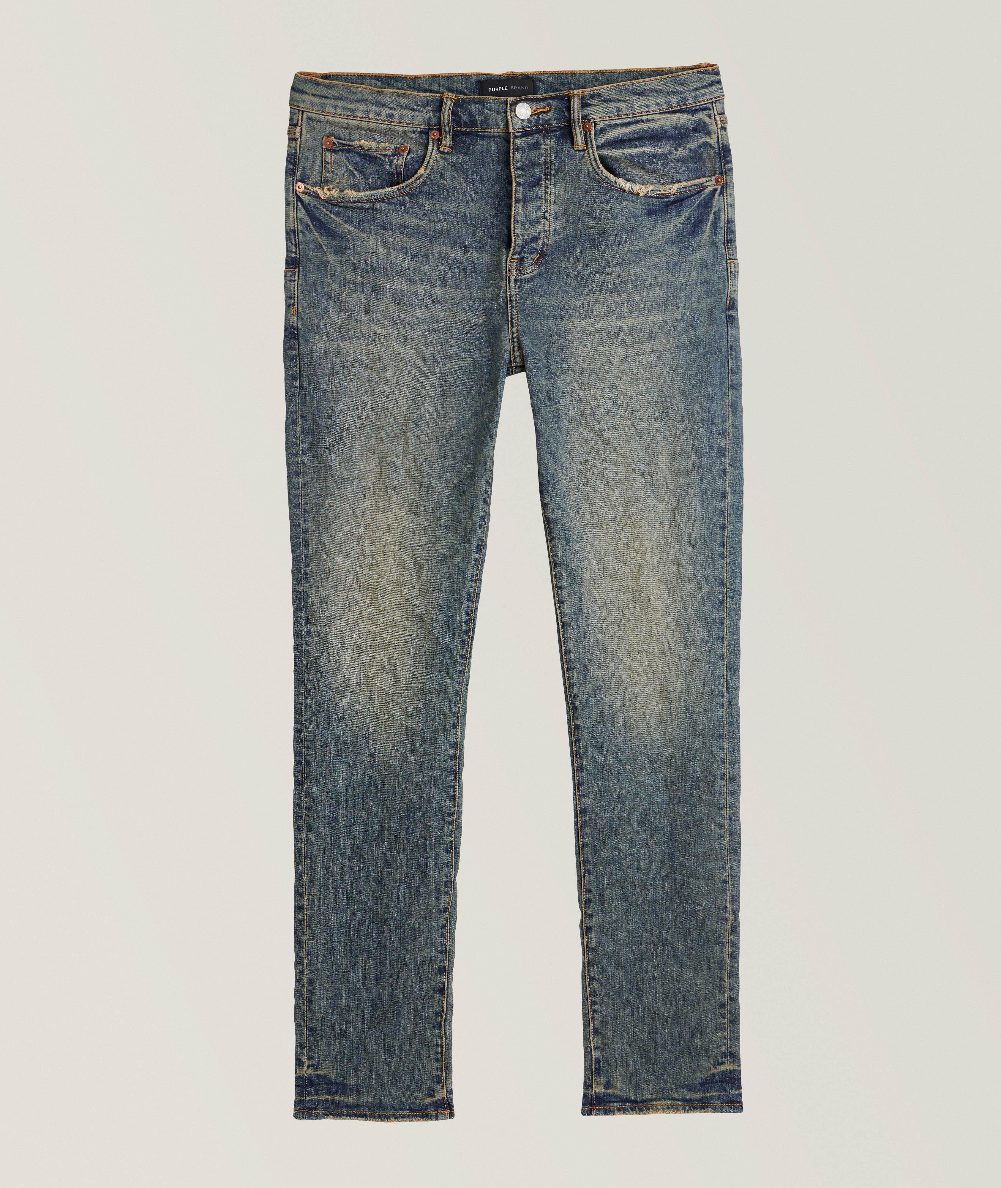P005 Slim-Fit Cotton-Blend Jeans image 0