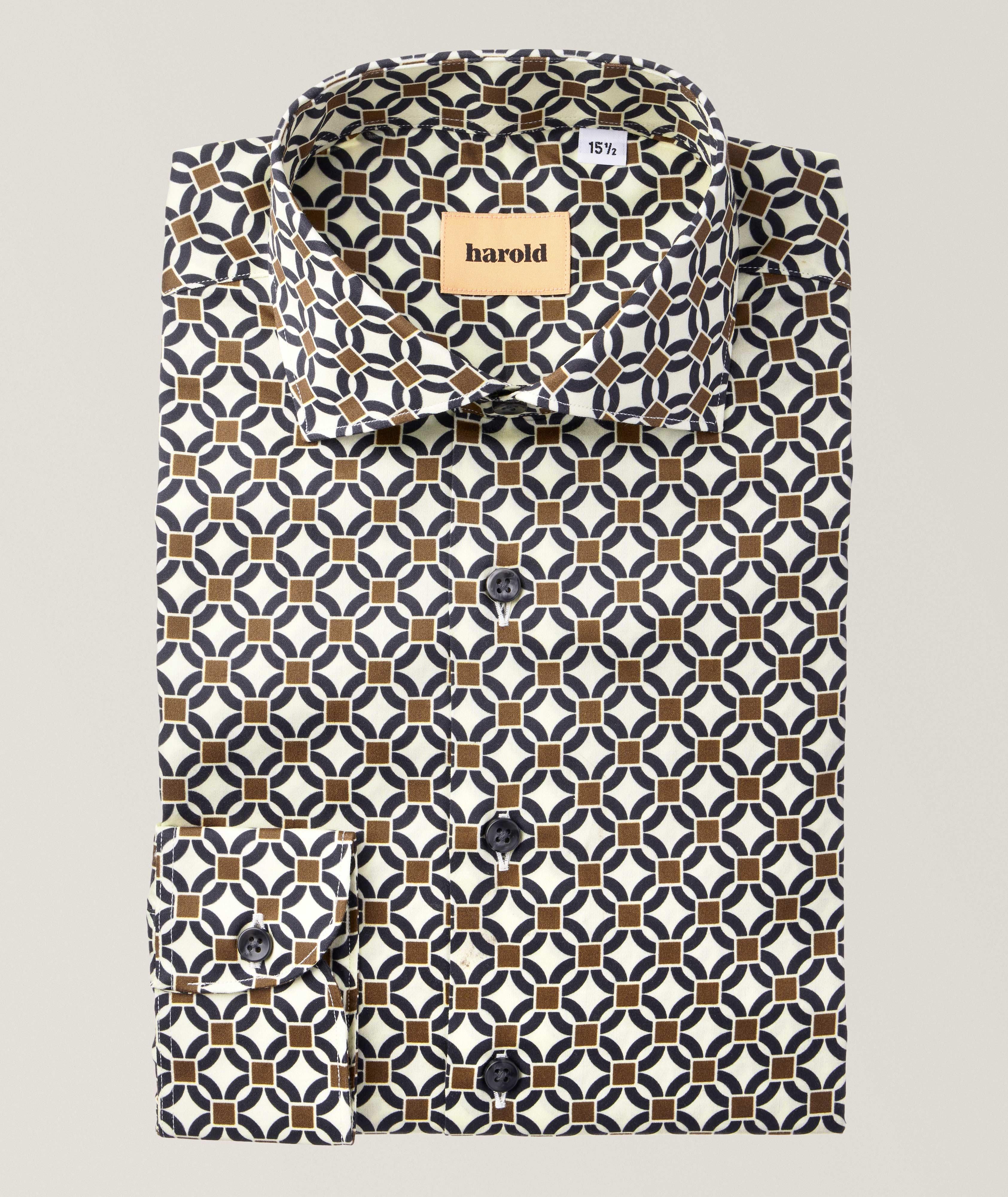 Geometric Dress Shirt image 0