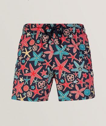 Vilebrequin Fish On Line Stretch Swim Shorts