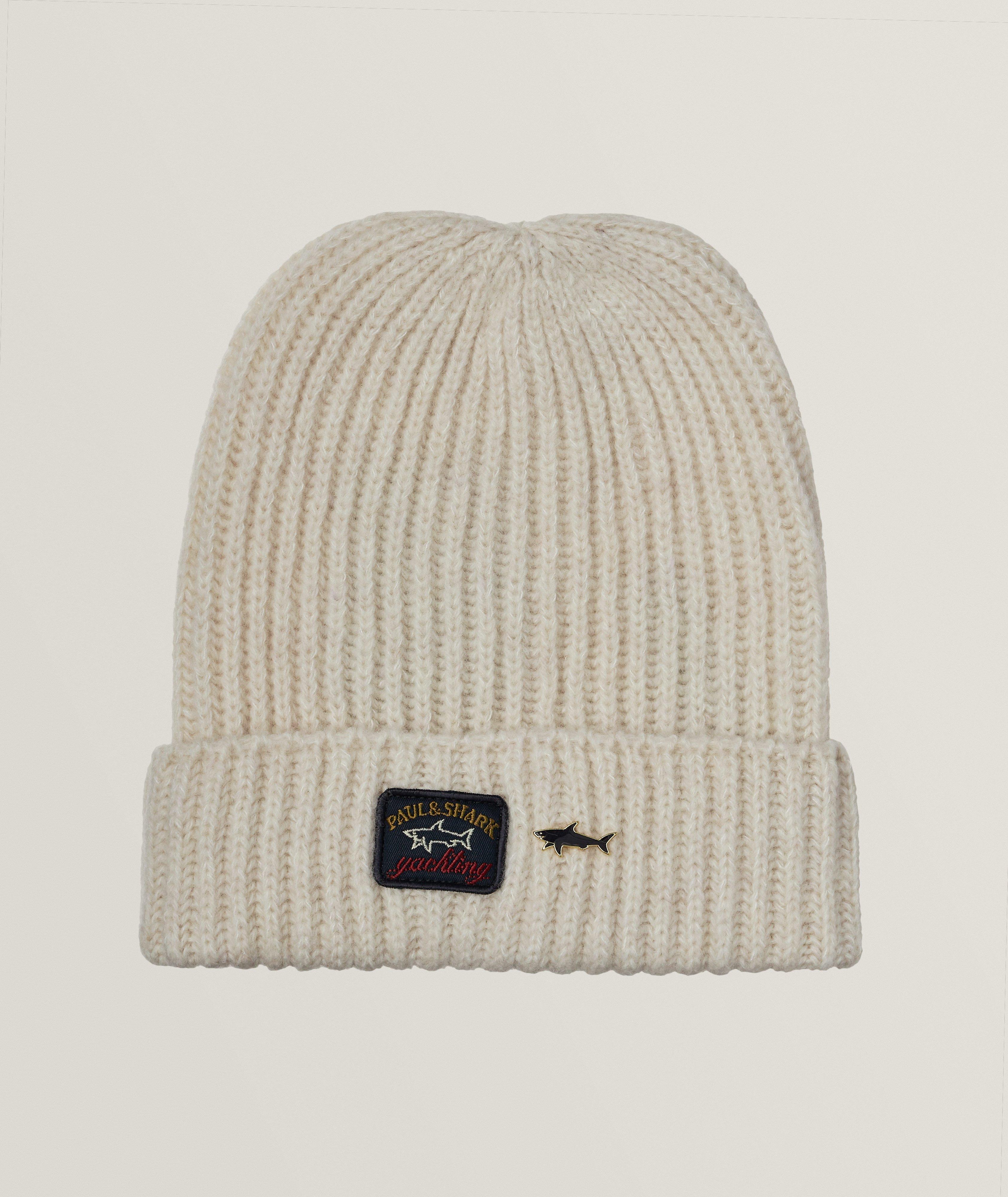 The Fisherman Collection Ribbed Virgin Wool-Blend Beanie