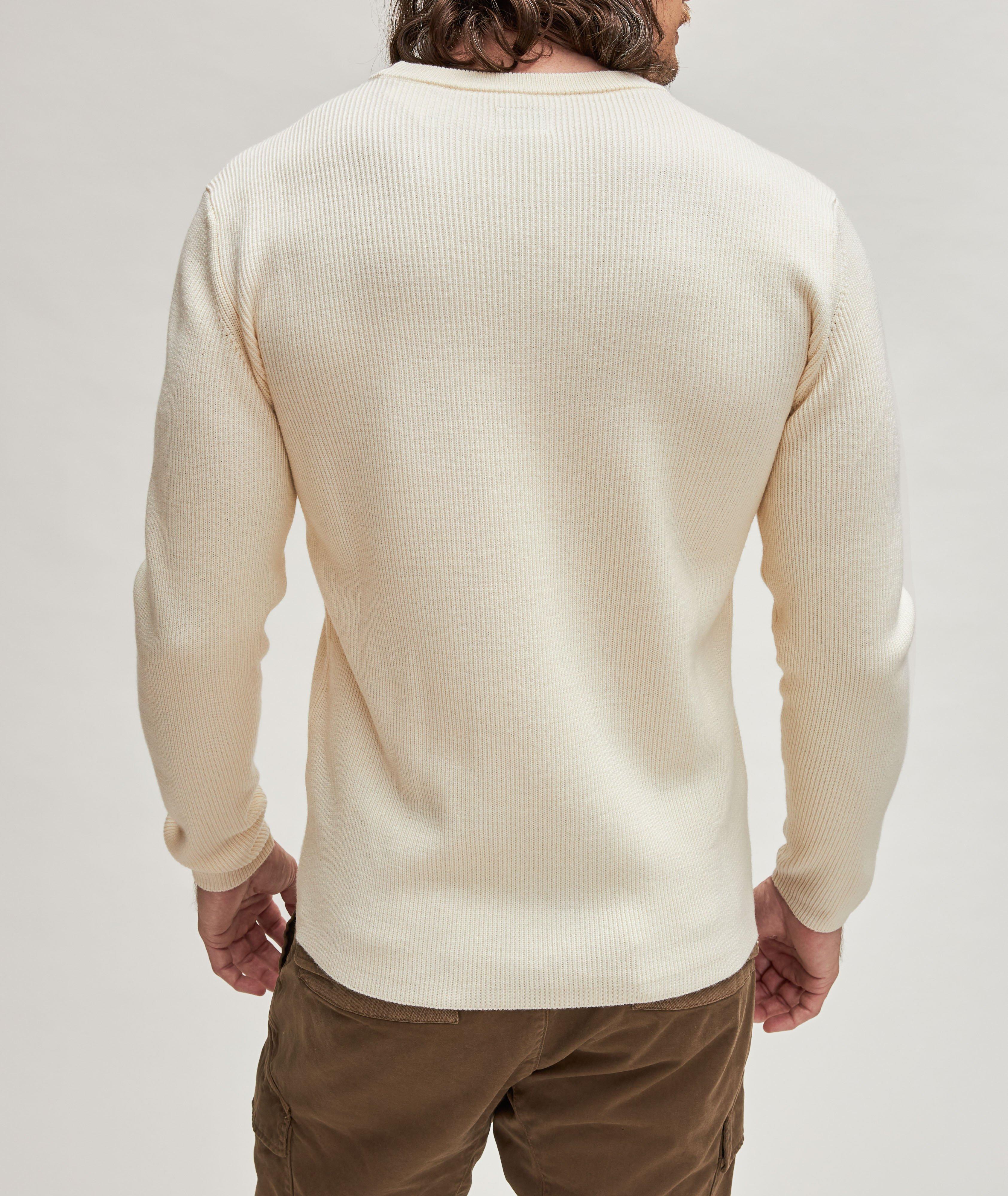 Virgin Wool-Blend Crewneck Sweater  image 2