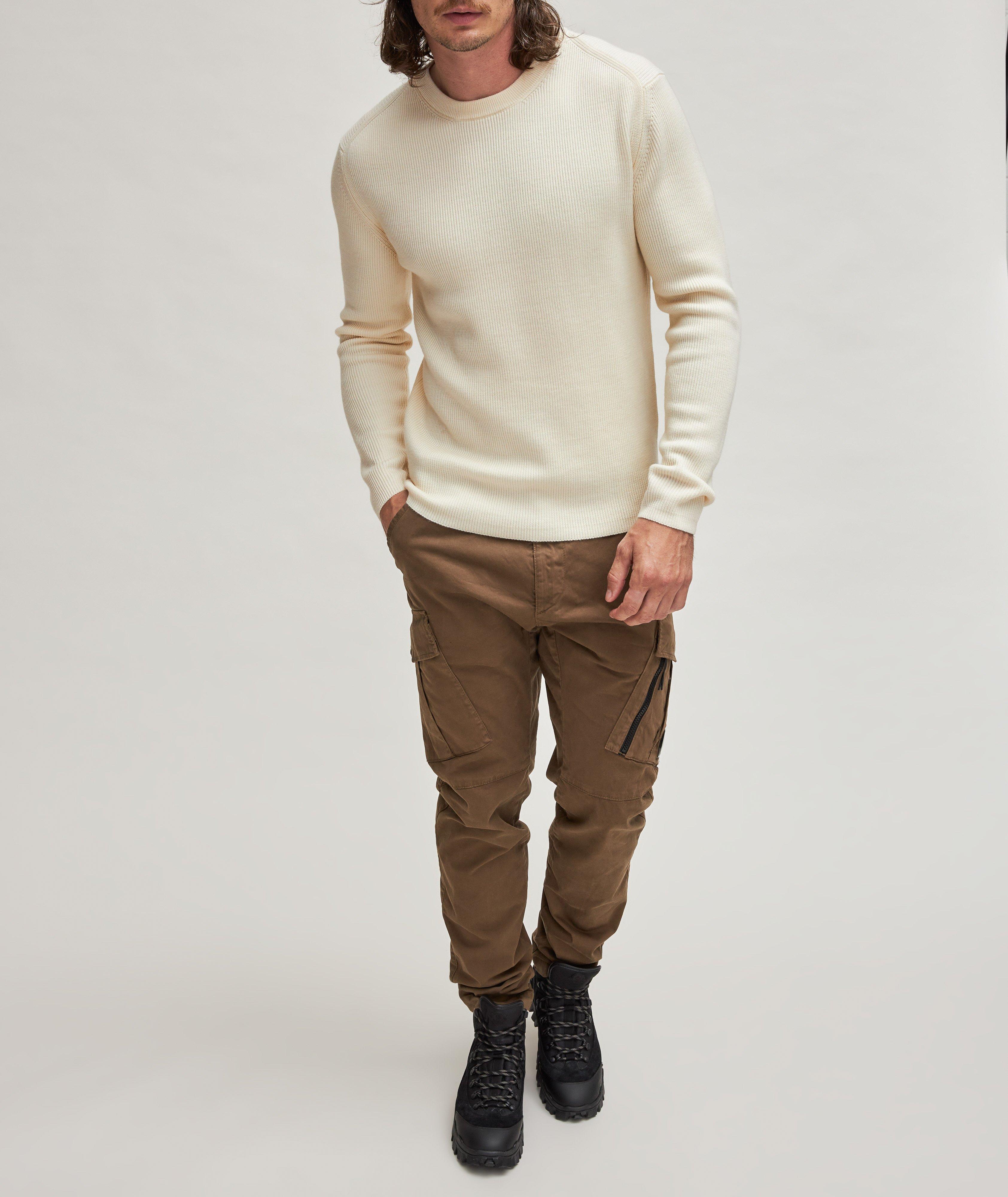 Virgin Wool-Blend Crewneck Sweater  image 3