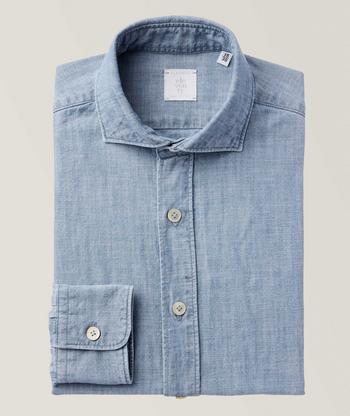 100 hands best sale denim shirt