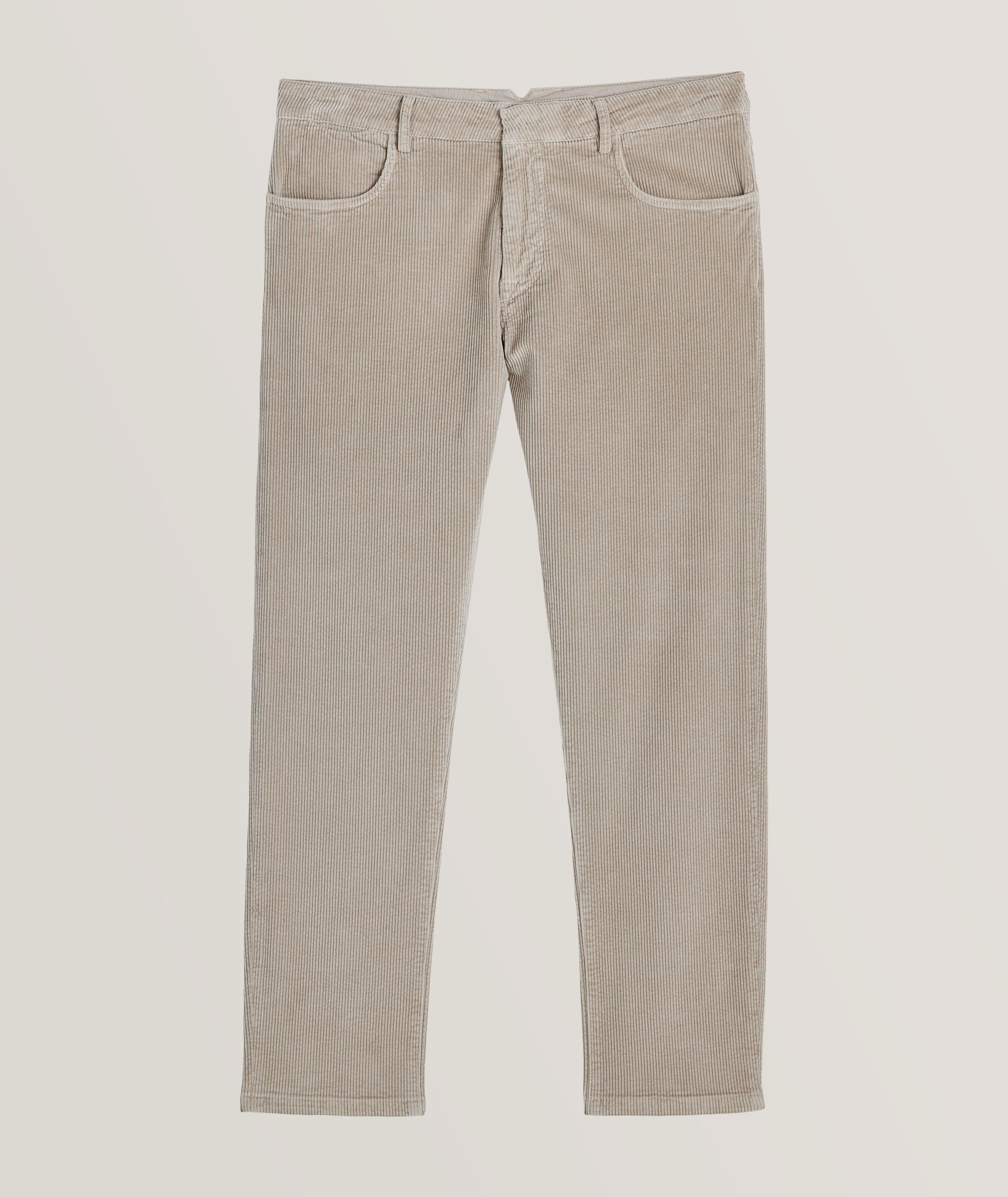 Platinum Corduroy Cotton Blend Pants