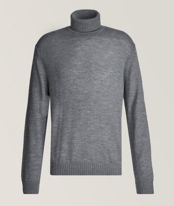 Patrick Assaraf Quarter-Zip Extrafine Merino Wool Sweater