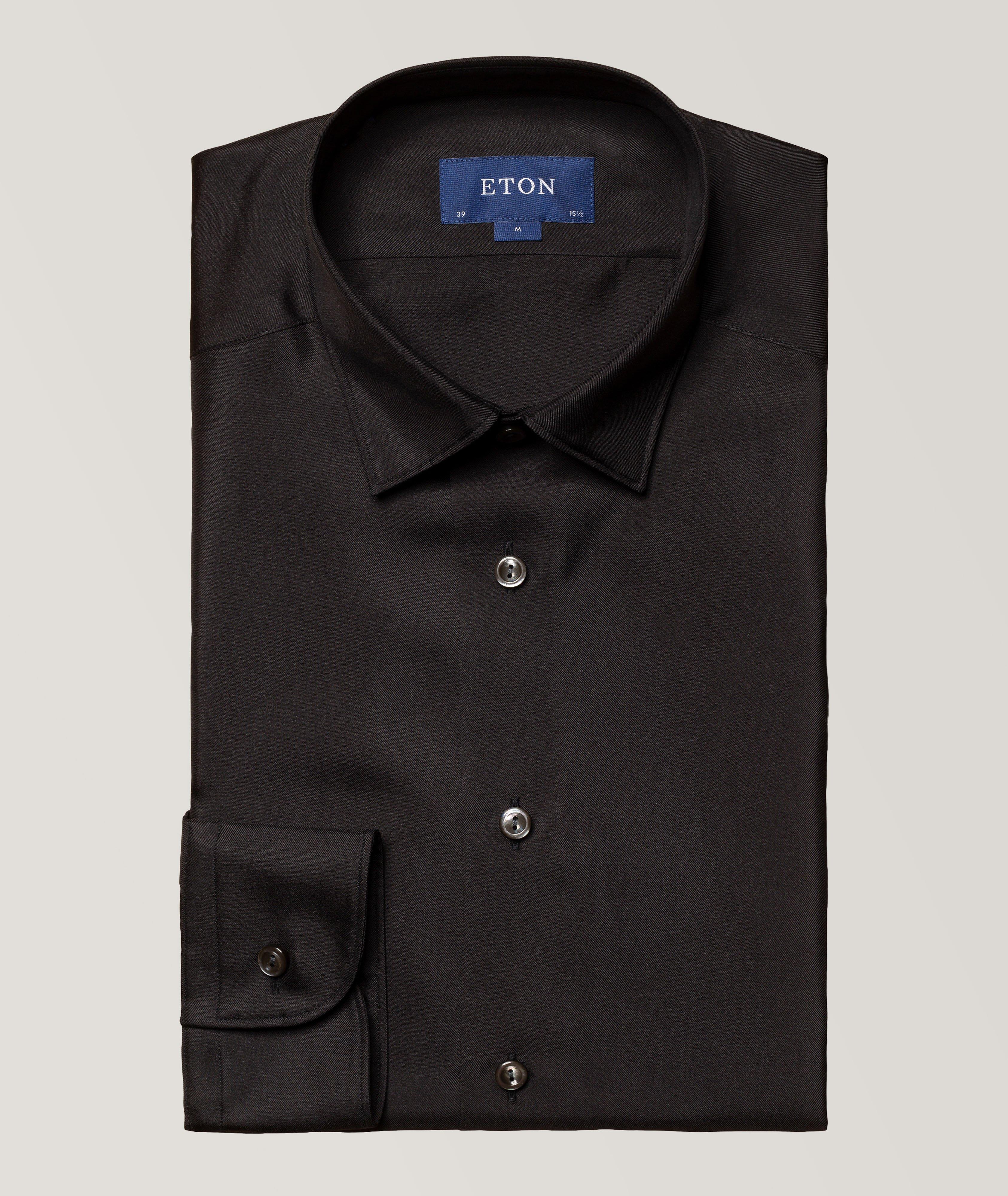 Slim Fit Silk Shirt image 0