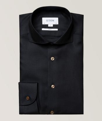 Eton Slim Fit Floral Jacquard Shirt | Dress Shirts | Harry Rosen