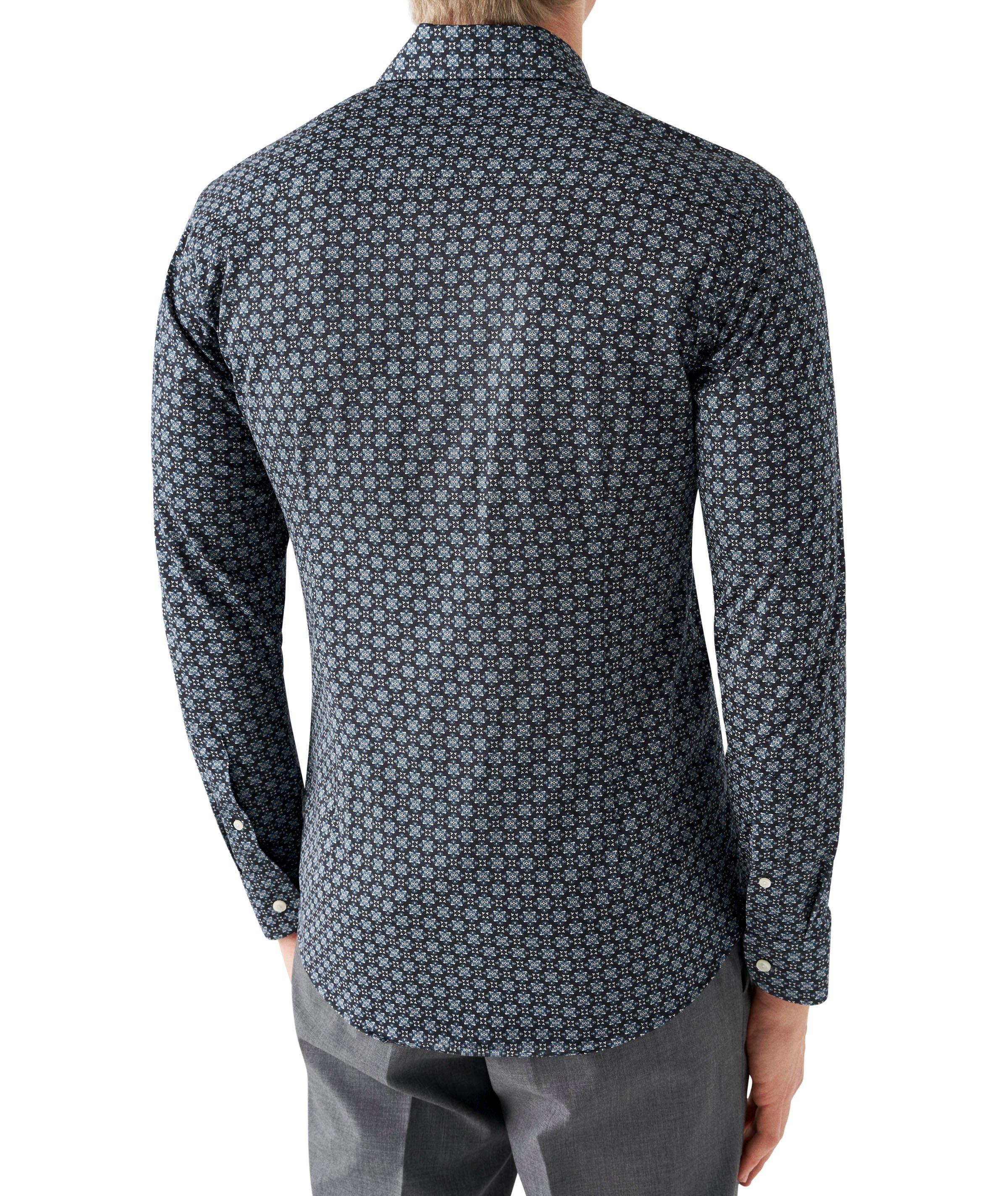 Slim Fit Medallion Cotton Jersey Sport Shirt image 2
