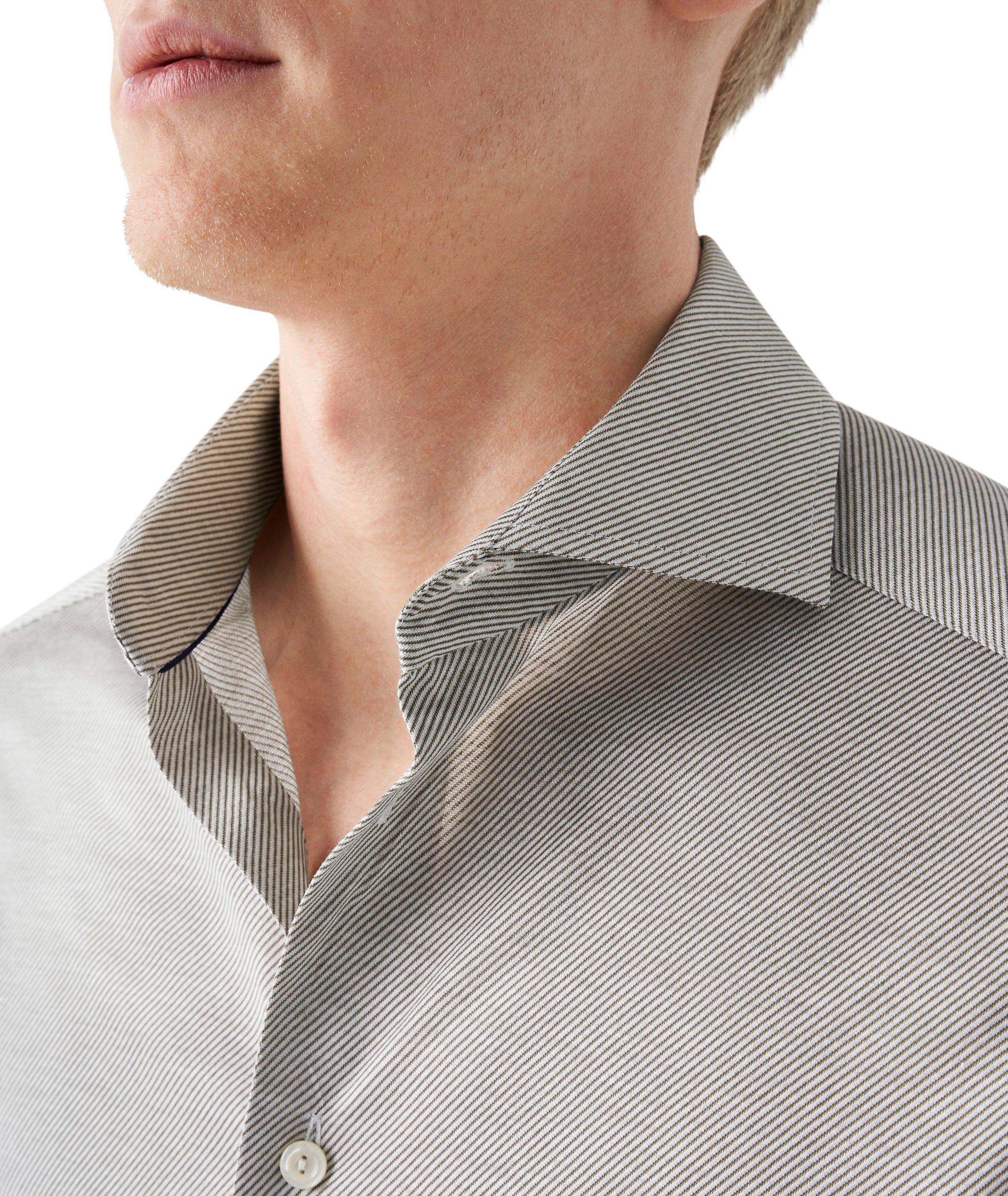 Chemise décontractée en tricot King de coupe amincie image 3