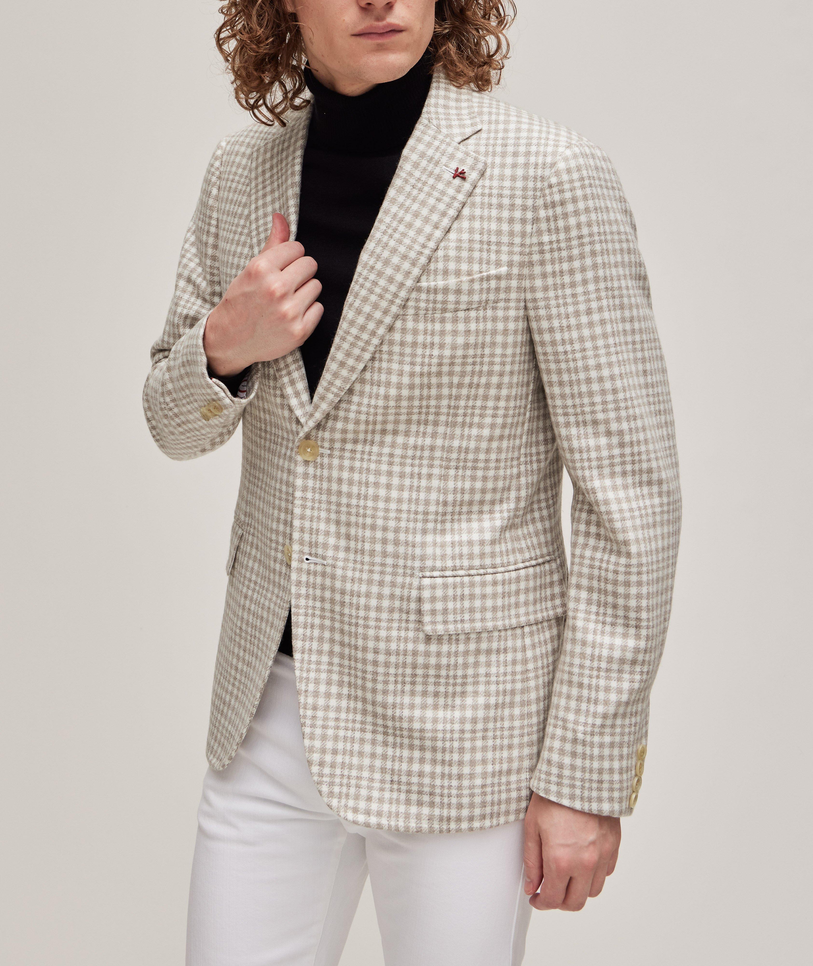 Capri Gingham Check Wool Sport Jacket image 1