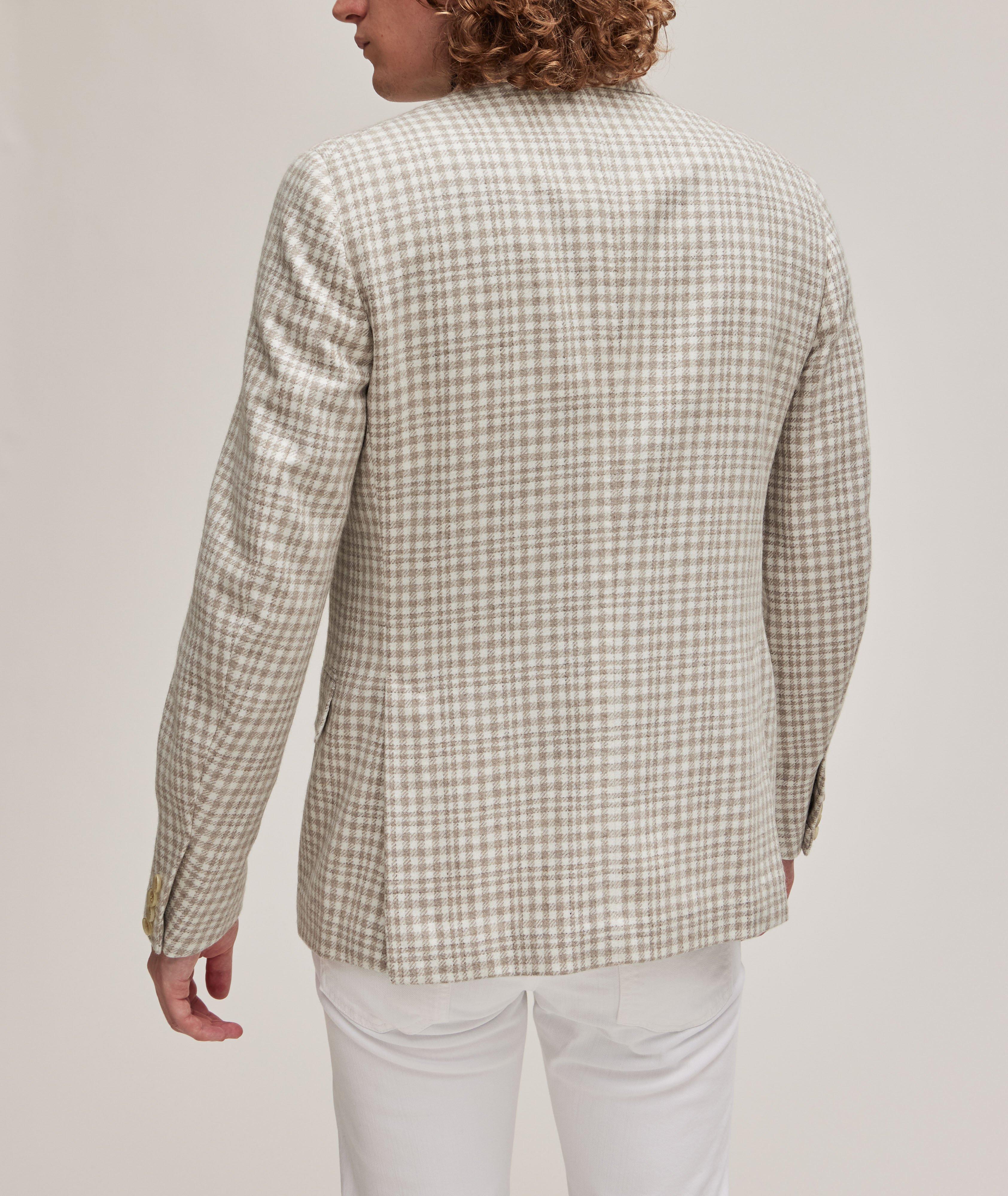 Capri Gingham Check Wool Sport Jacket image 2