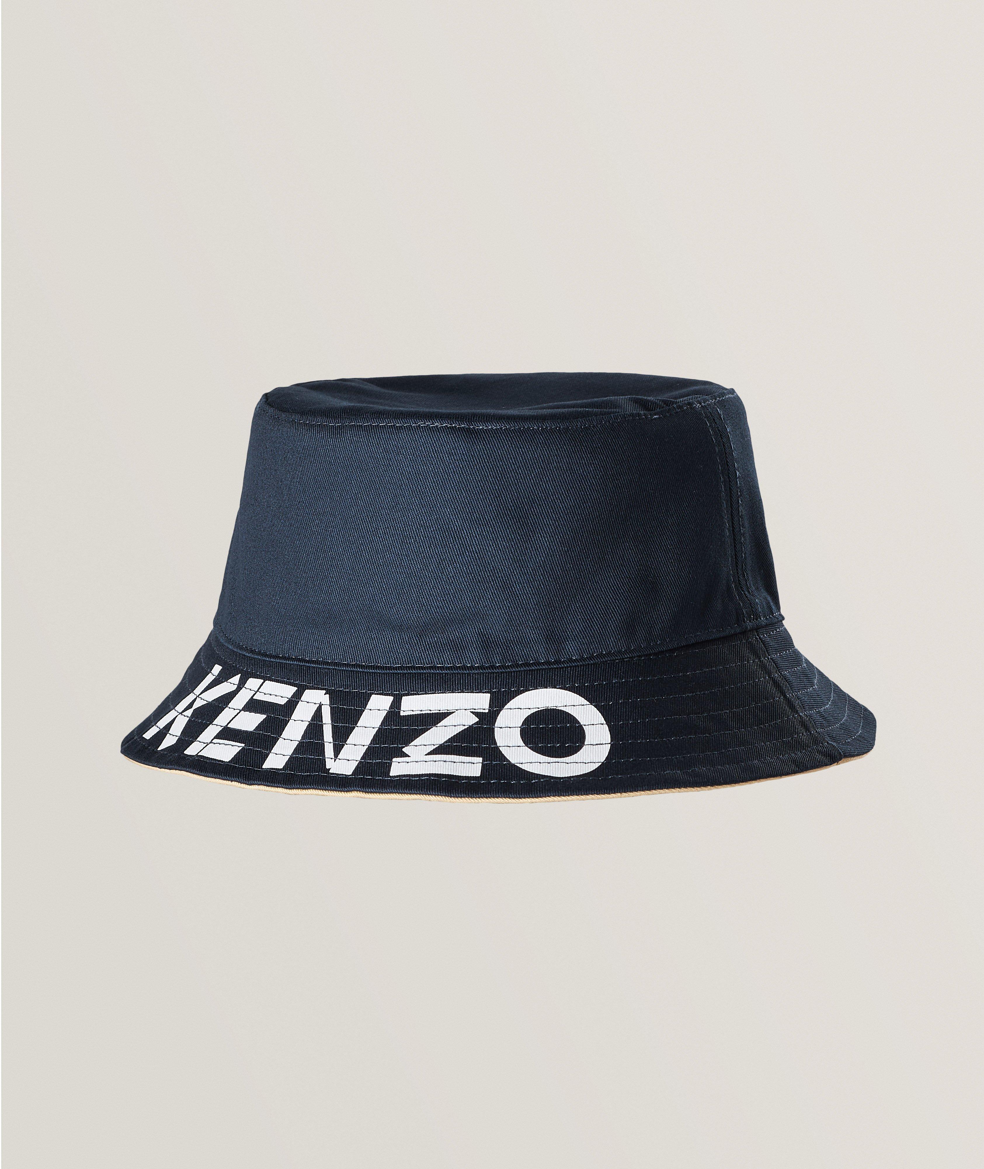 Kenzo Reversible Branded Bucket Hat | Hats | Final Cut