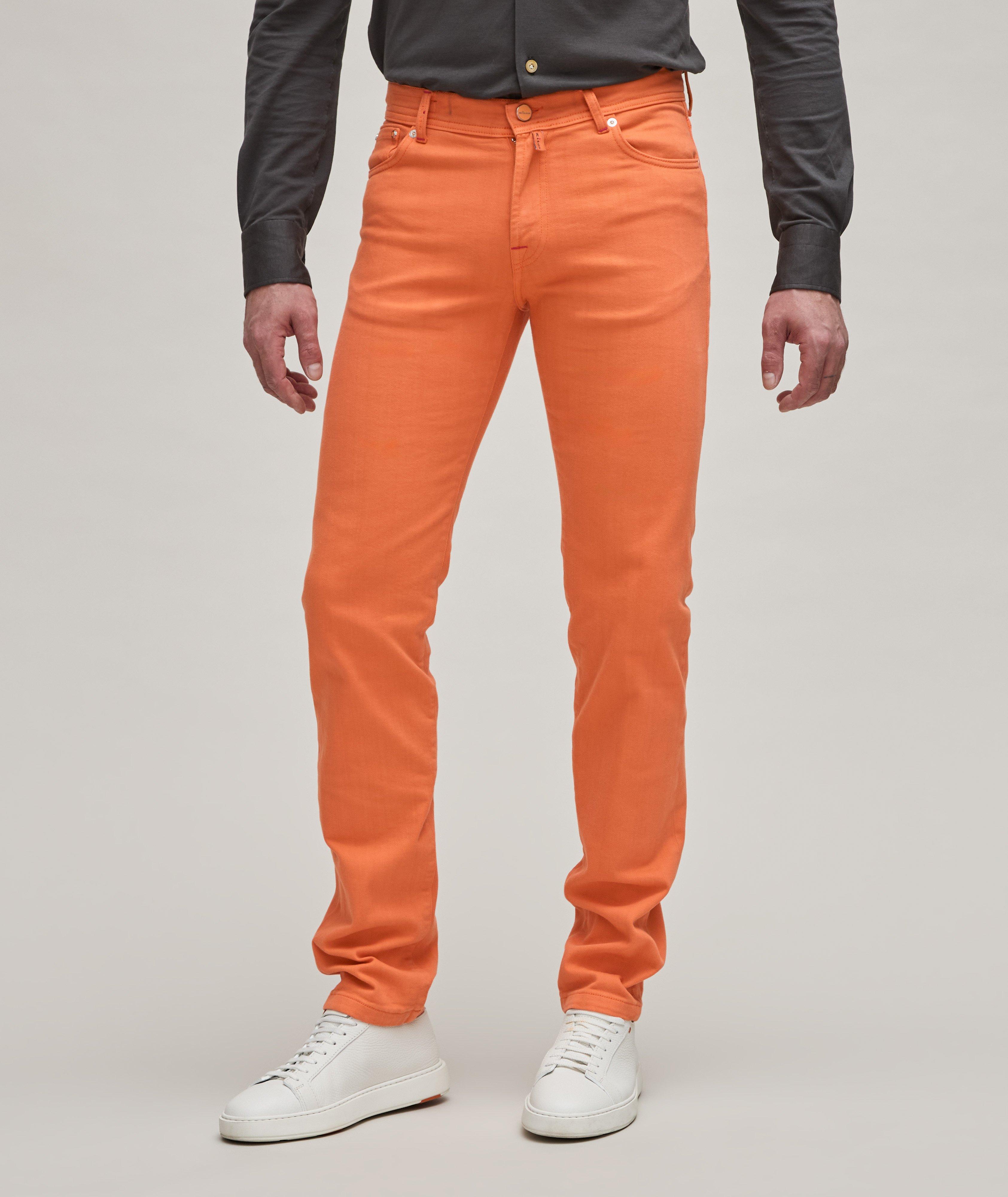 Five-Pocket Cotton-Stretch Jeans image 2