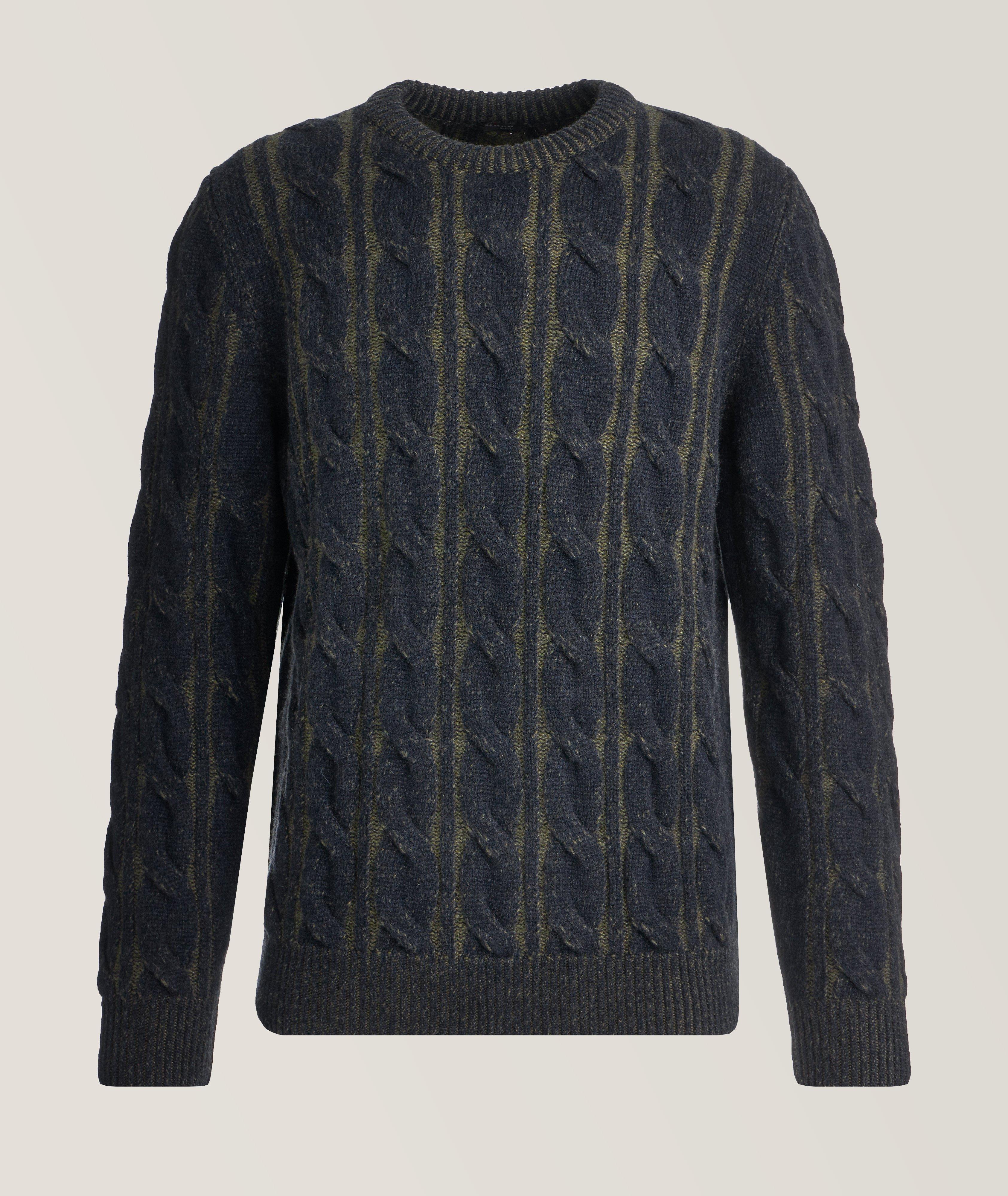 Vanise Cashmere Cable Knit Sweater