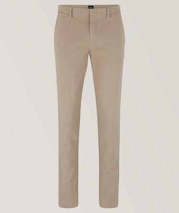 DIXXON MENS CHINO STRETCH PANTS (KHAKI)