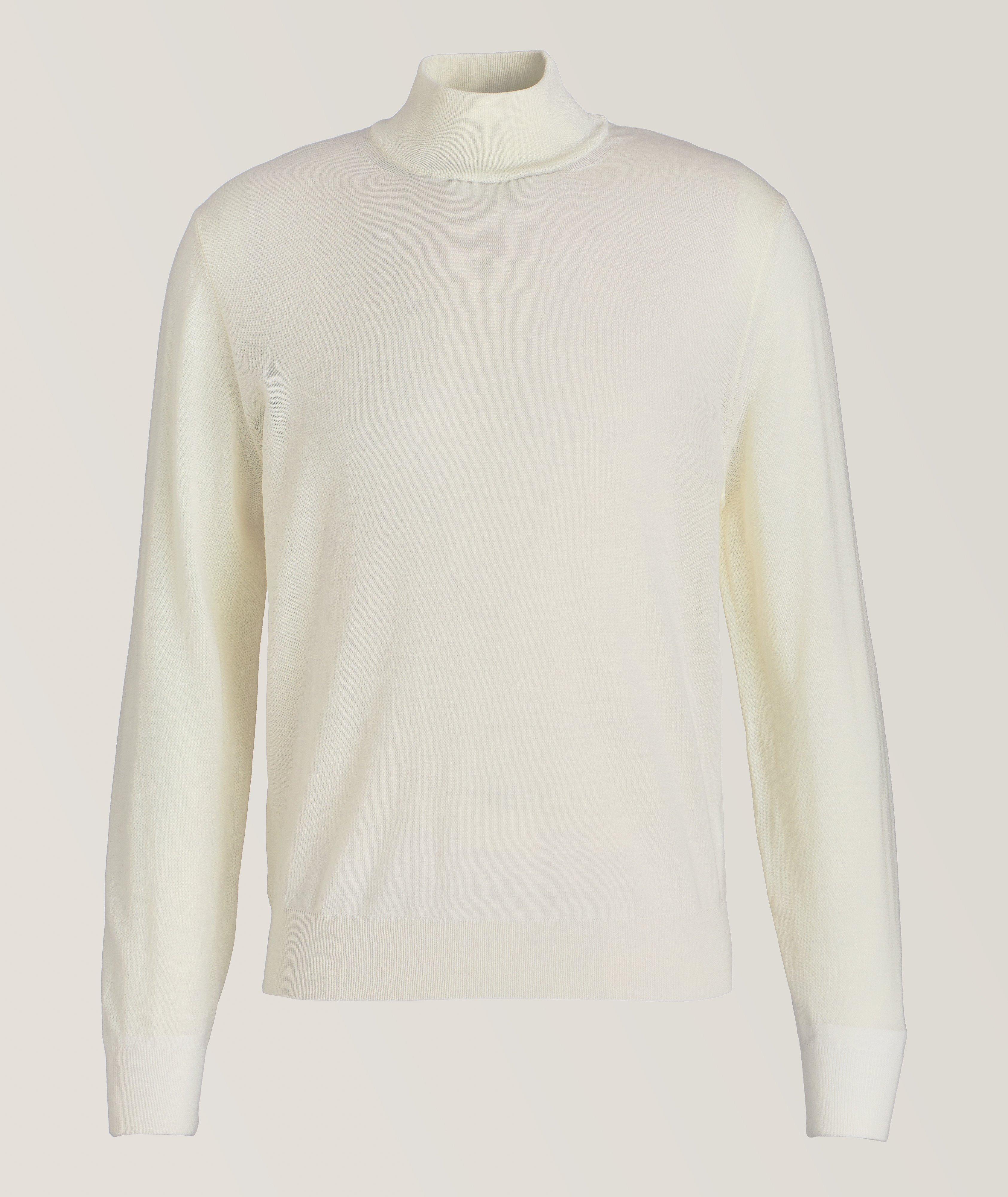 Merino Wool Mock Neck Sweater image 0