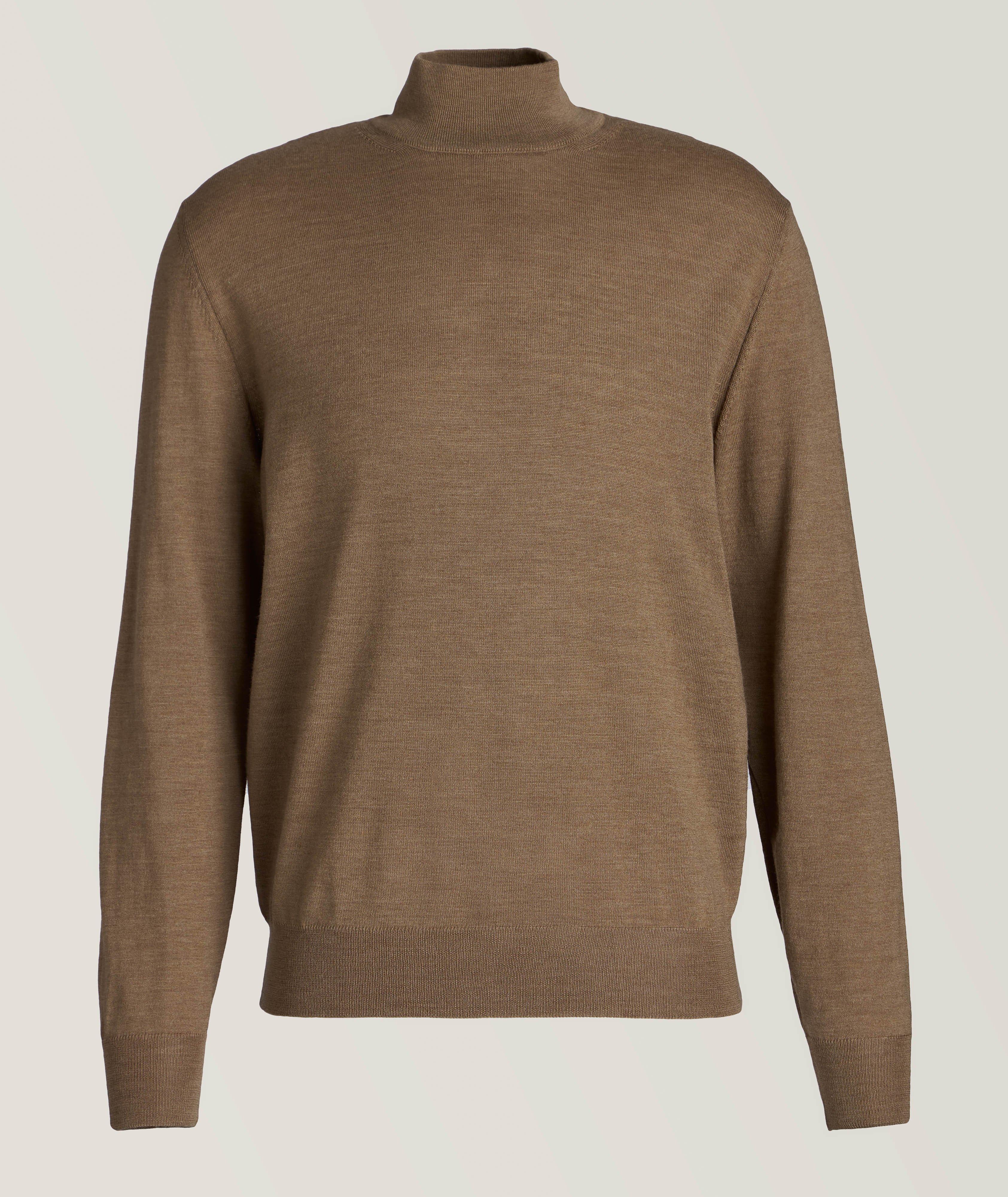 Merino Wool Mock Neck Sweater image 0