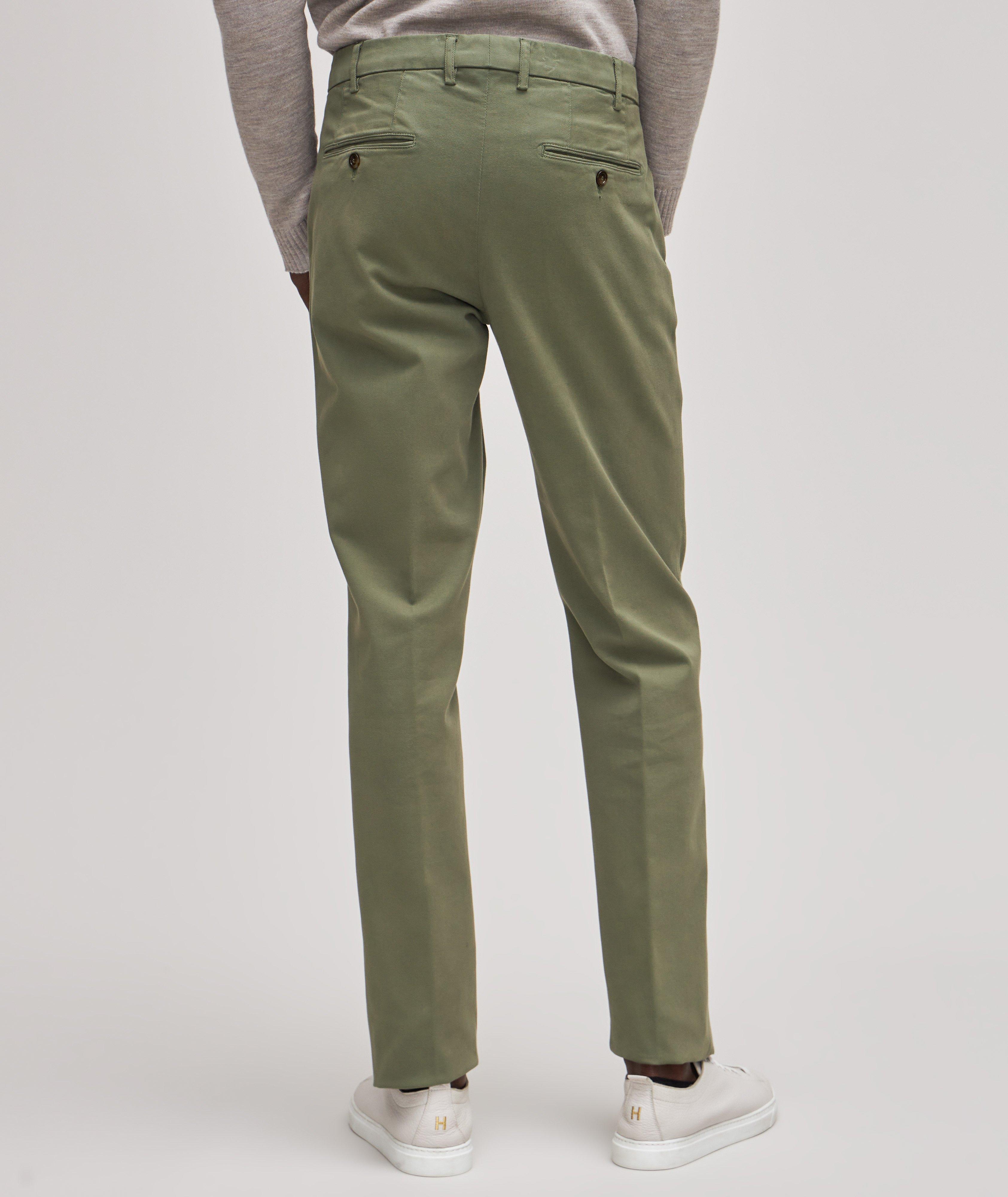 Micro Twill Stretch-Cotton Dress Pants image 2