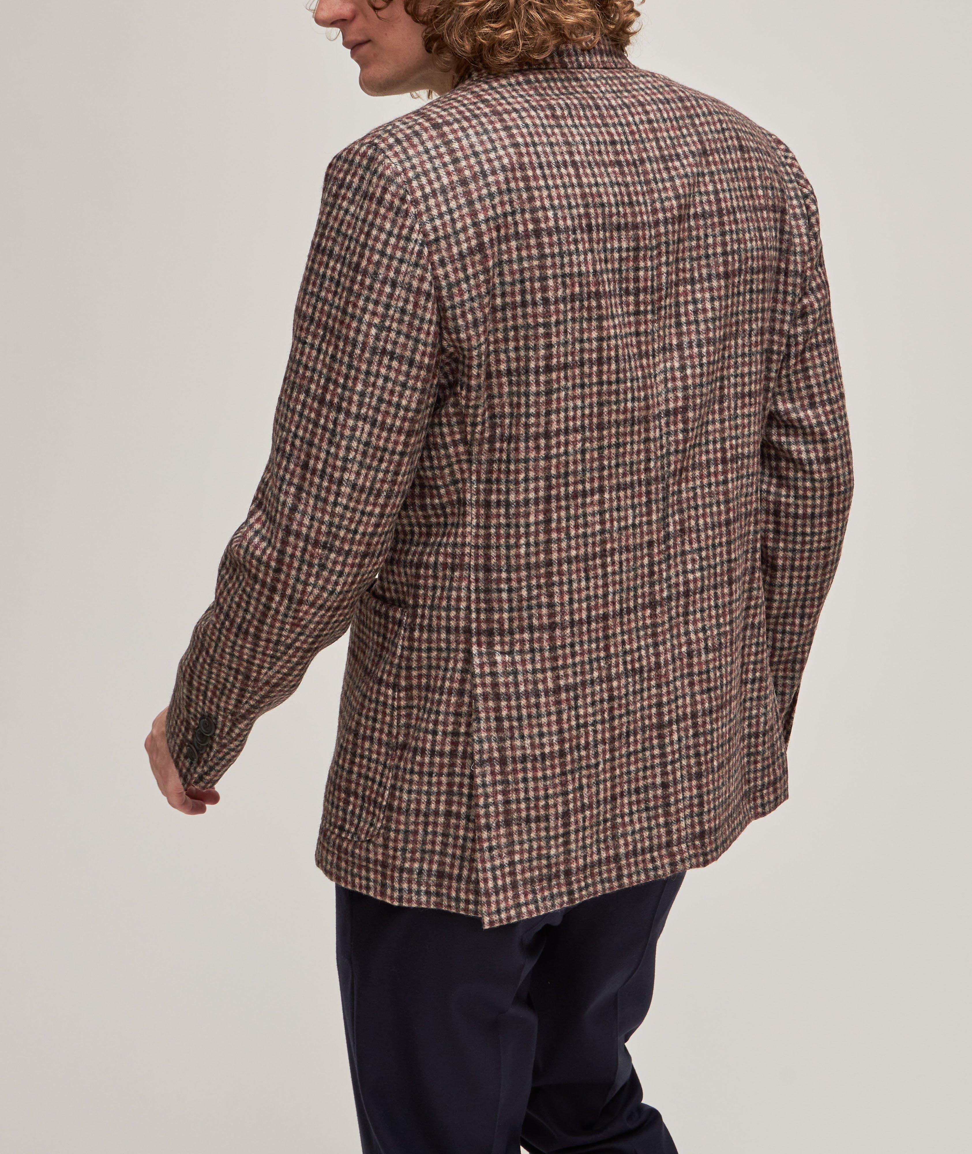 Nuvola Gingham Viscose-Blend Sport Jacket image 2