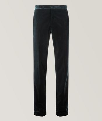 Black velvet clearance dress pants