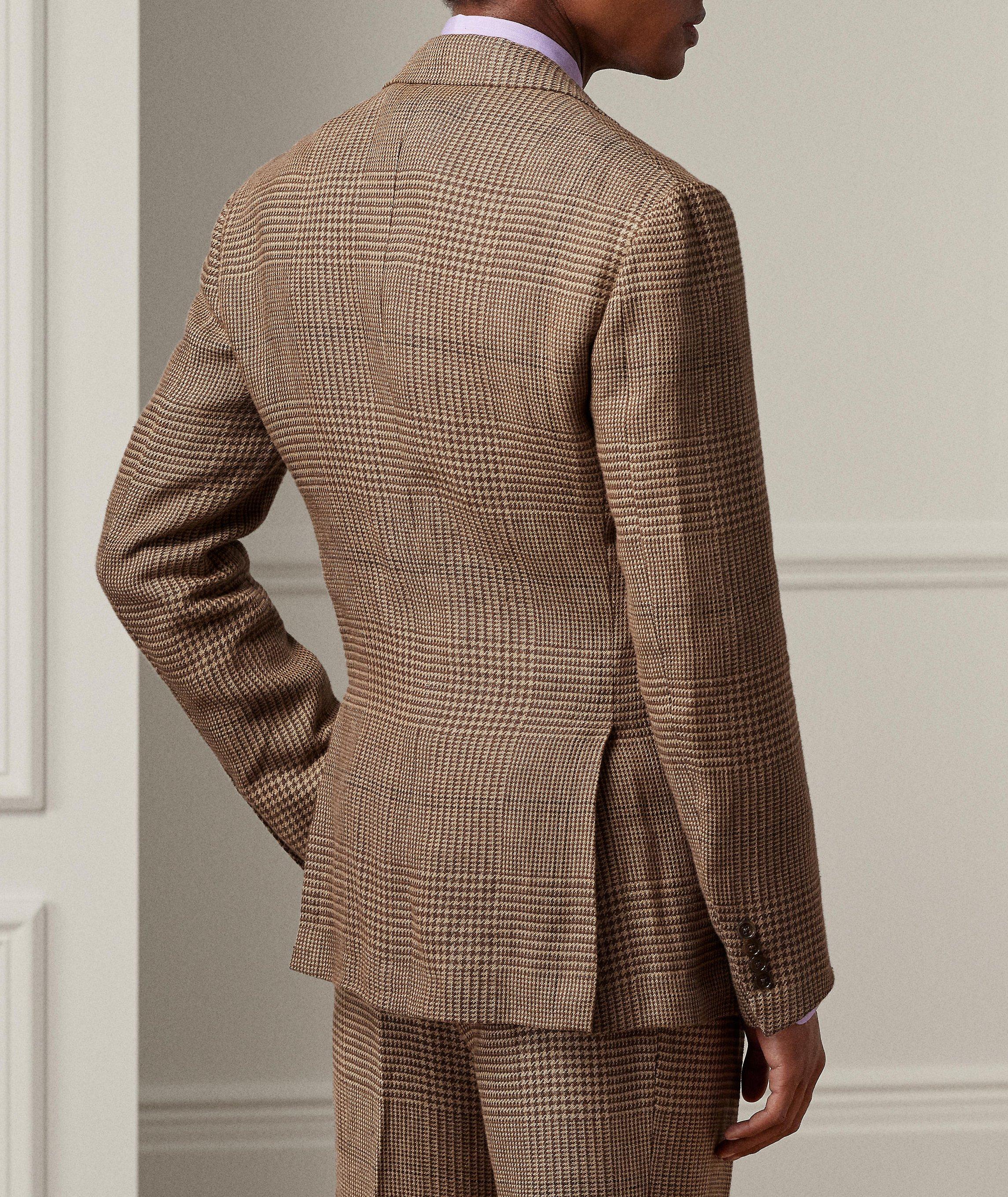 Glen Plaid Wool Sport Jacket image 2