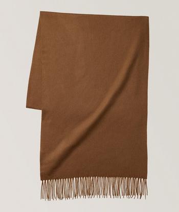 Harry Rosen Fringed Cashmere Scarf | Scarves & Gloves | Harry Rosen