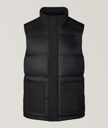 Canada goose black 2025 label freestyle vest