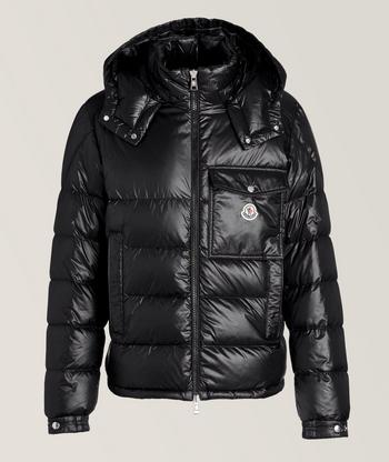 Moncler Maya Hooded Puffer Jacket | Coats | Harry Rosen