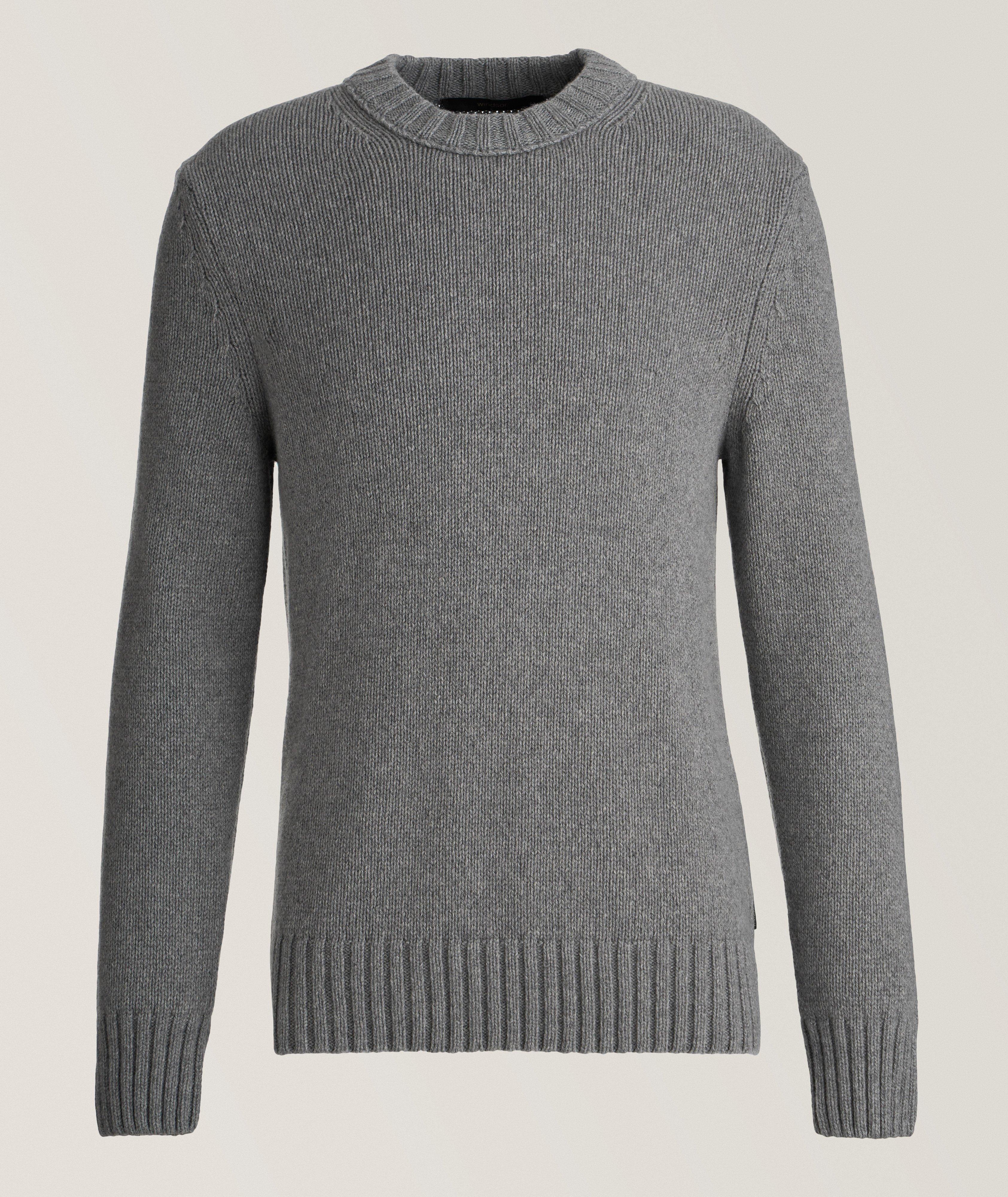 Cashmere-Blend Crewneck Sweater