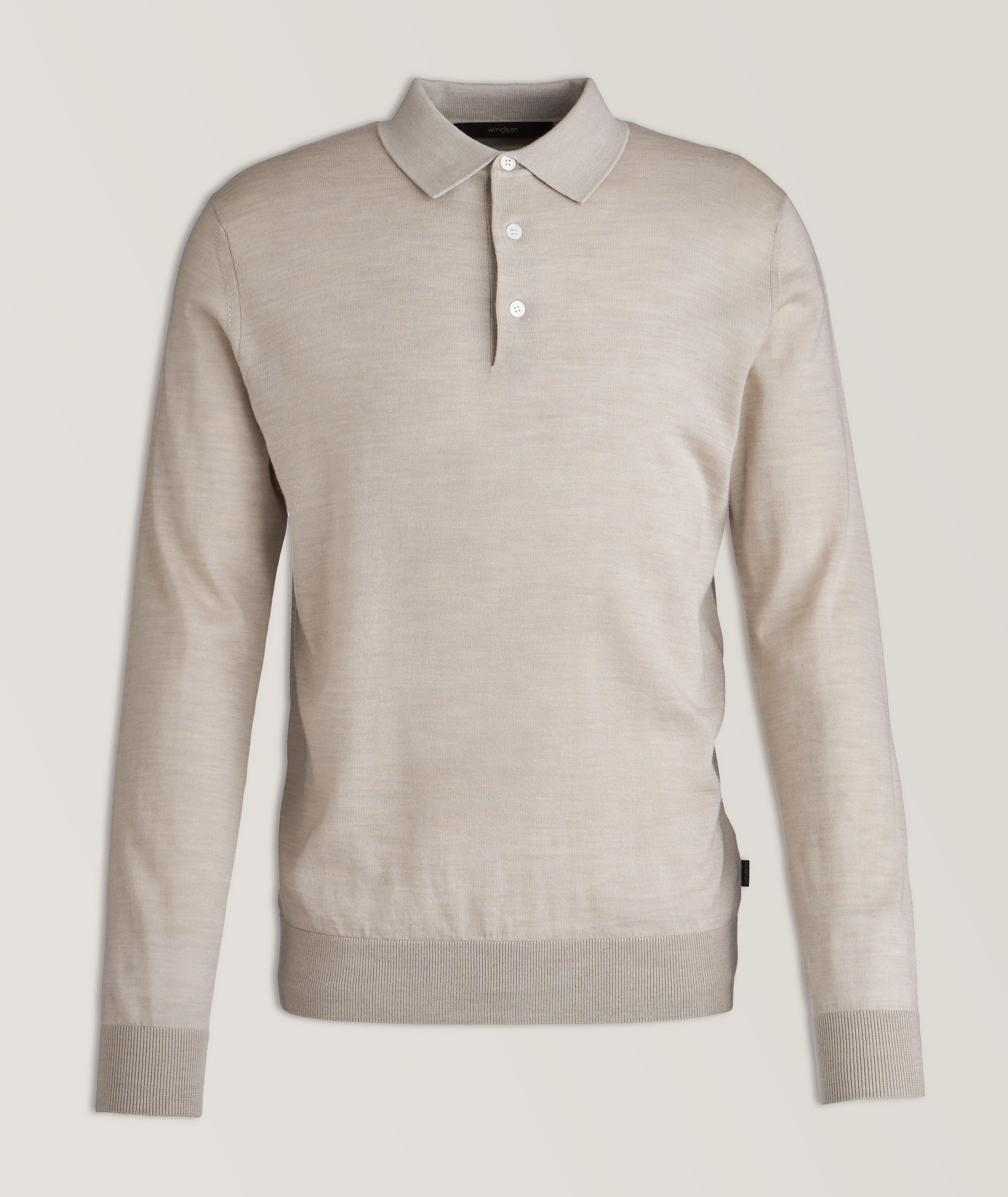 Wool, Silk & Cashmere Polo