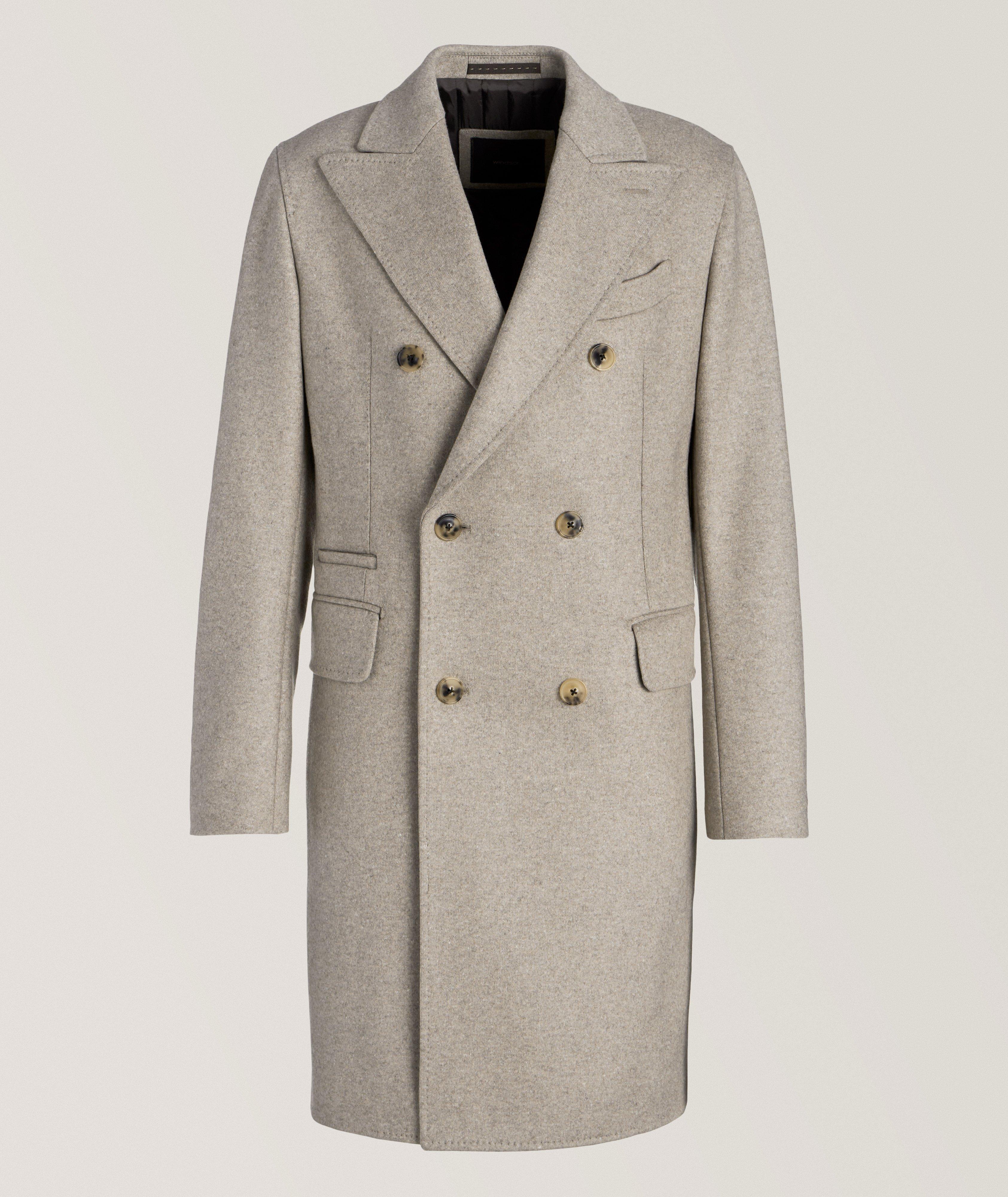 Cashmere-Blend Double-Breasted Overcoat image 0