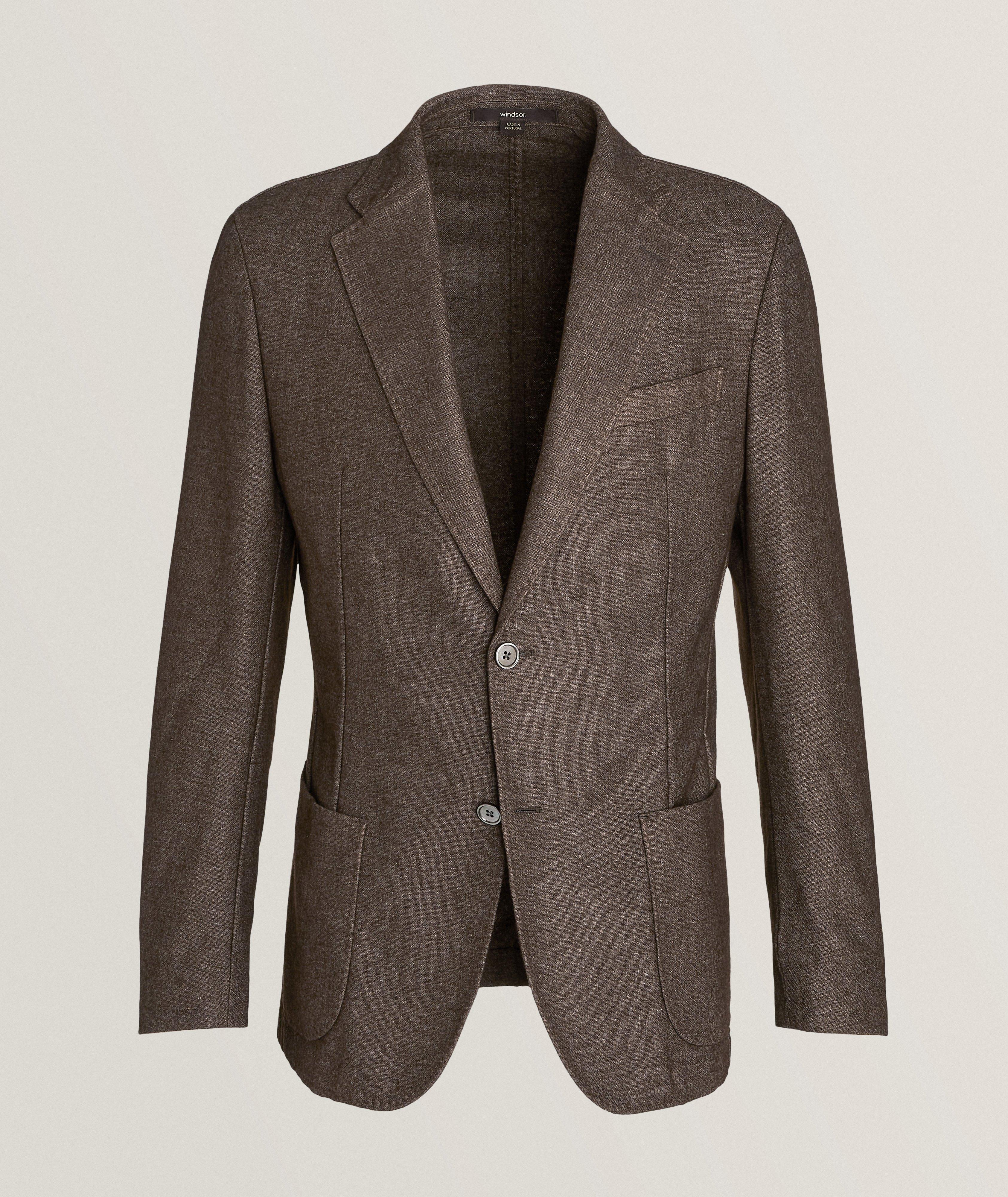 Cashmere-Blend Sport Jacket