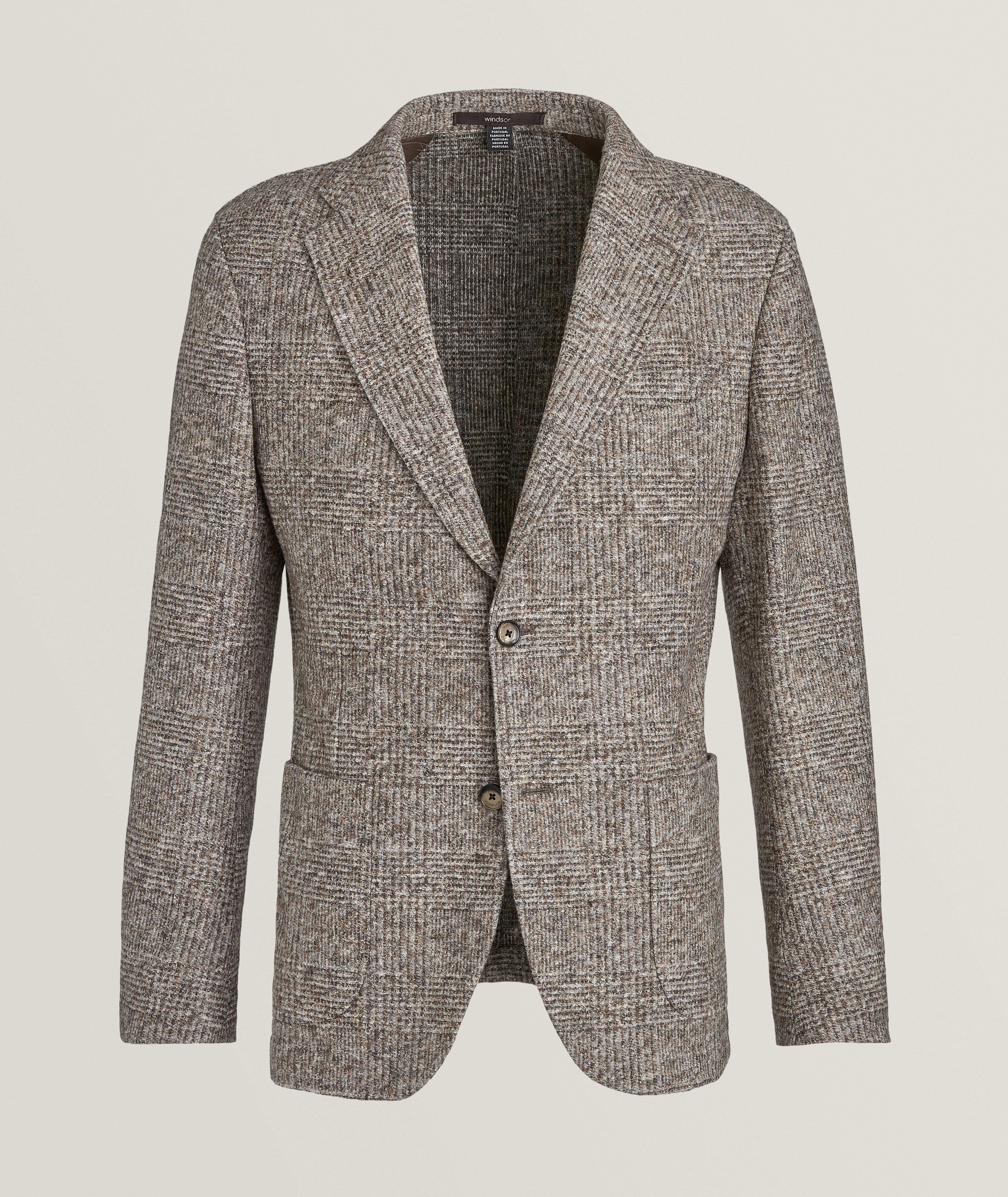 Glen Check Boiled Wool Sport Jacket image 0