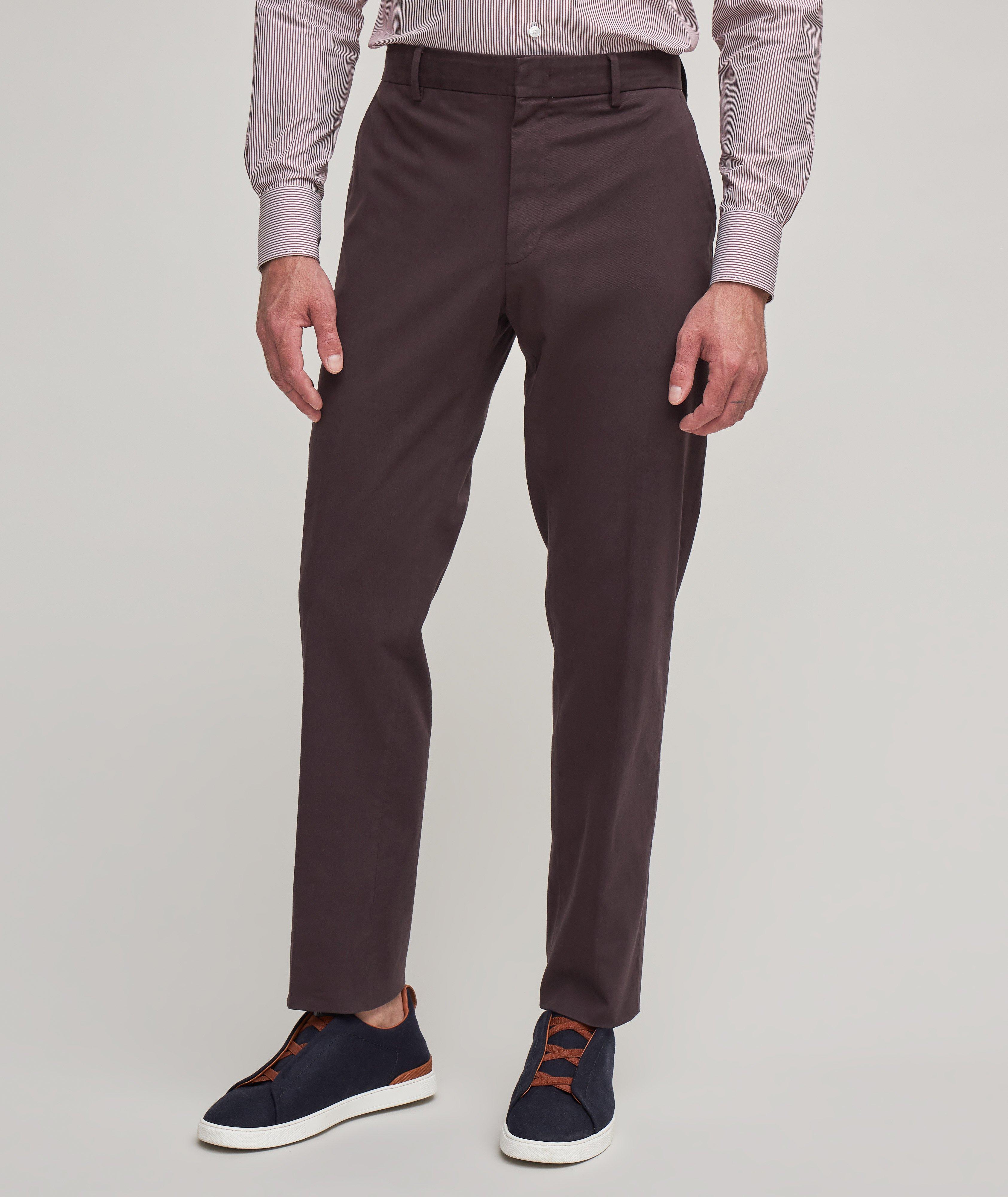 Stretch-Cotton Chino Pants image 1
