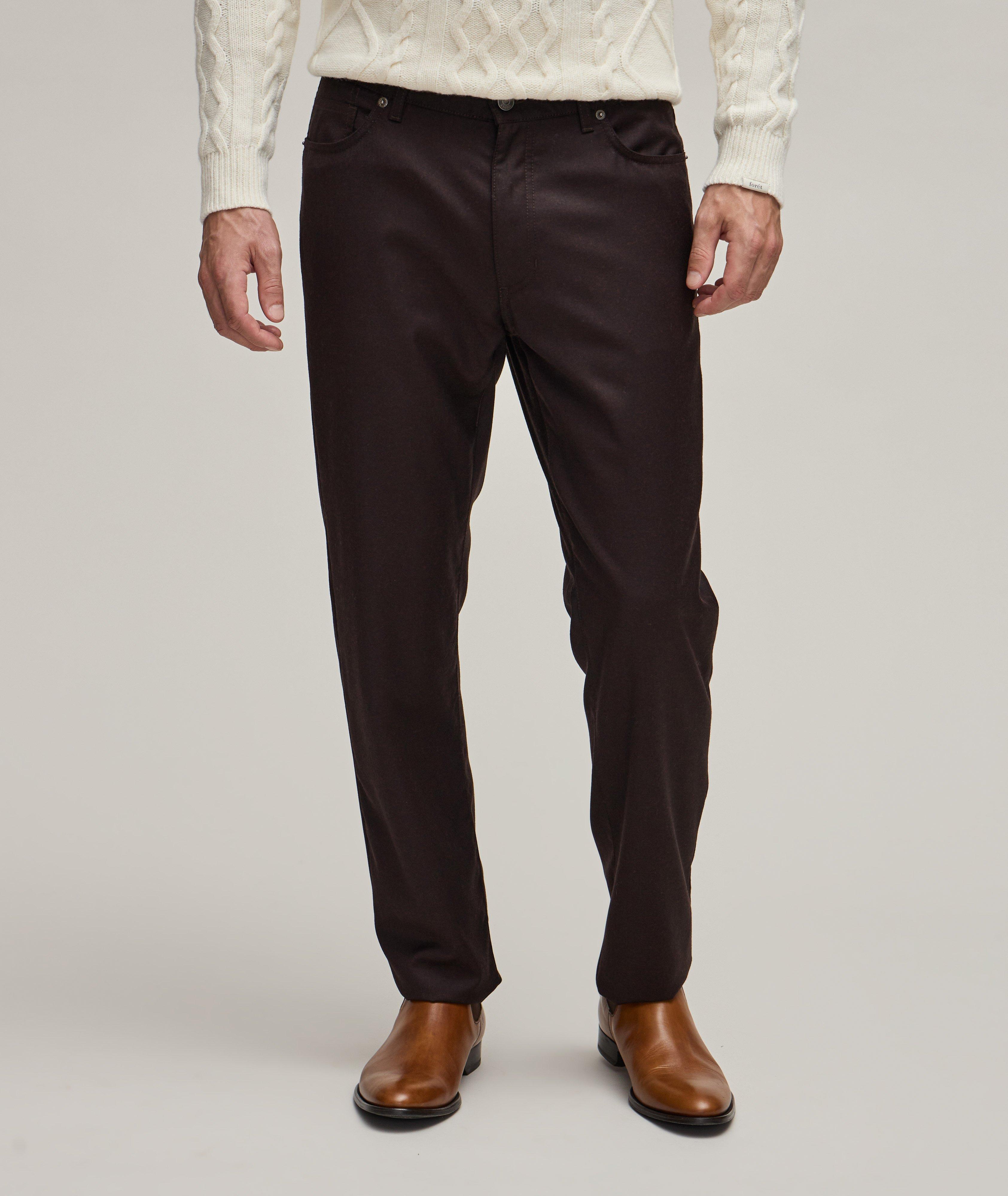 Pantalon en flanelle de laine image 1